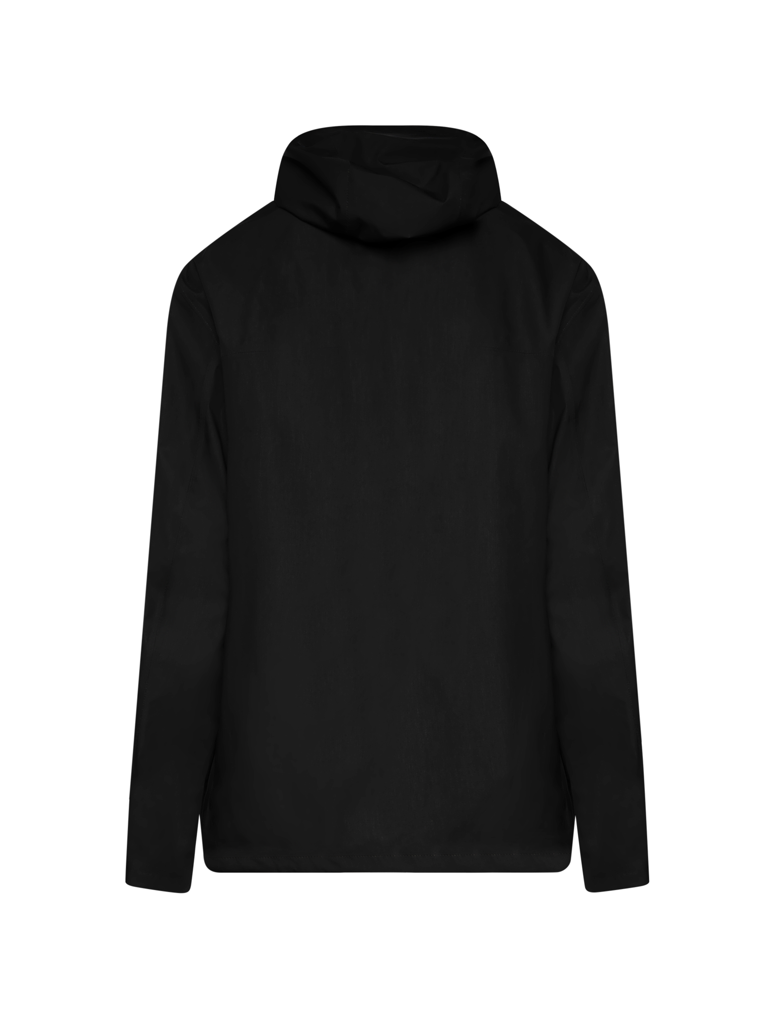 Hooded cotton plaque jacket