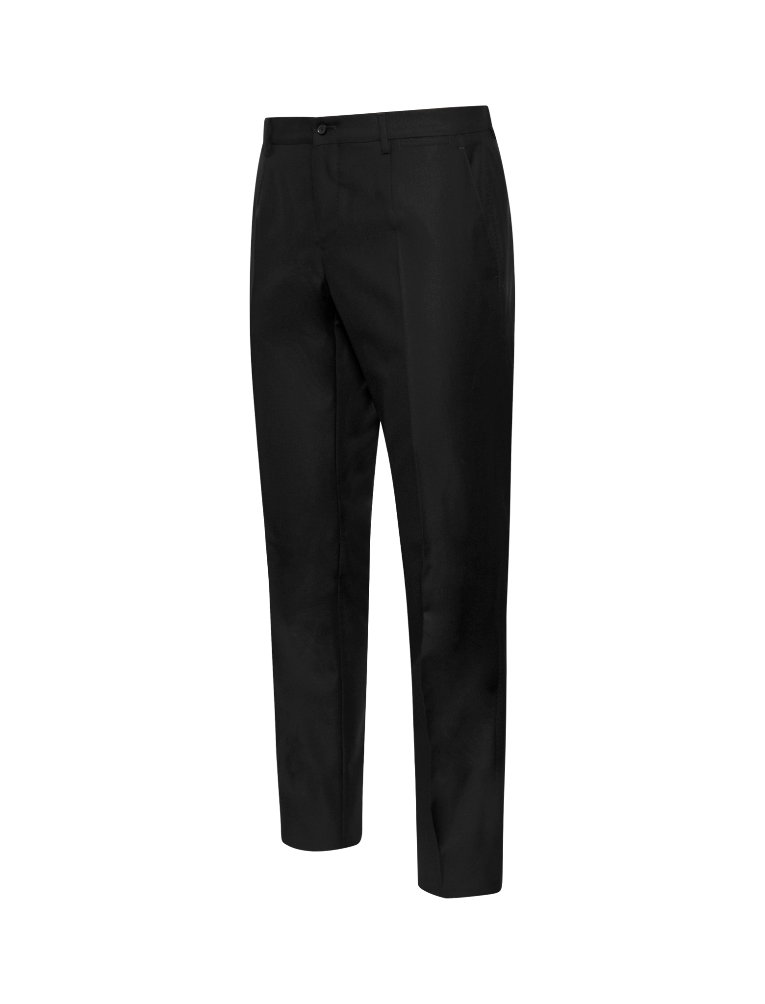 Wool and silk martini-fit suit