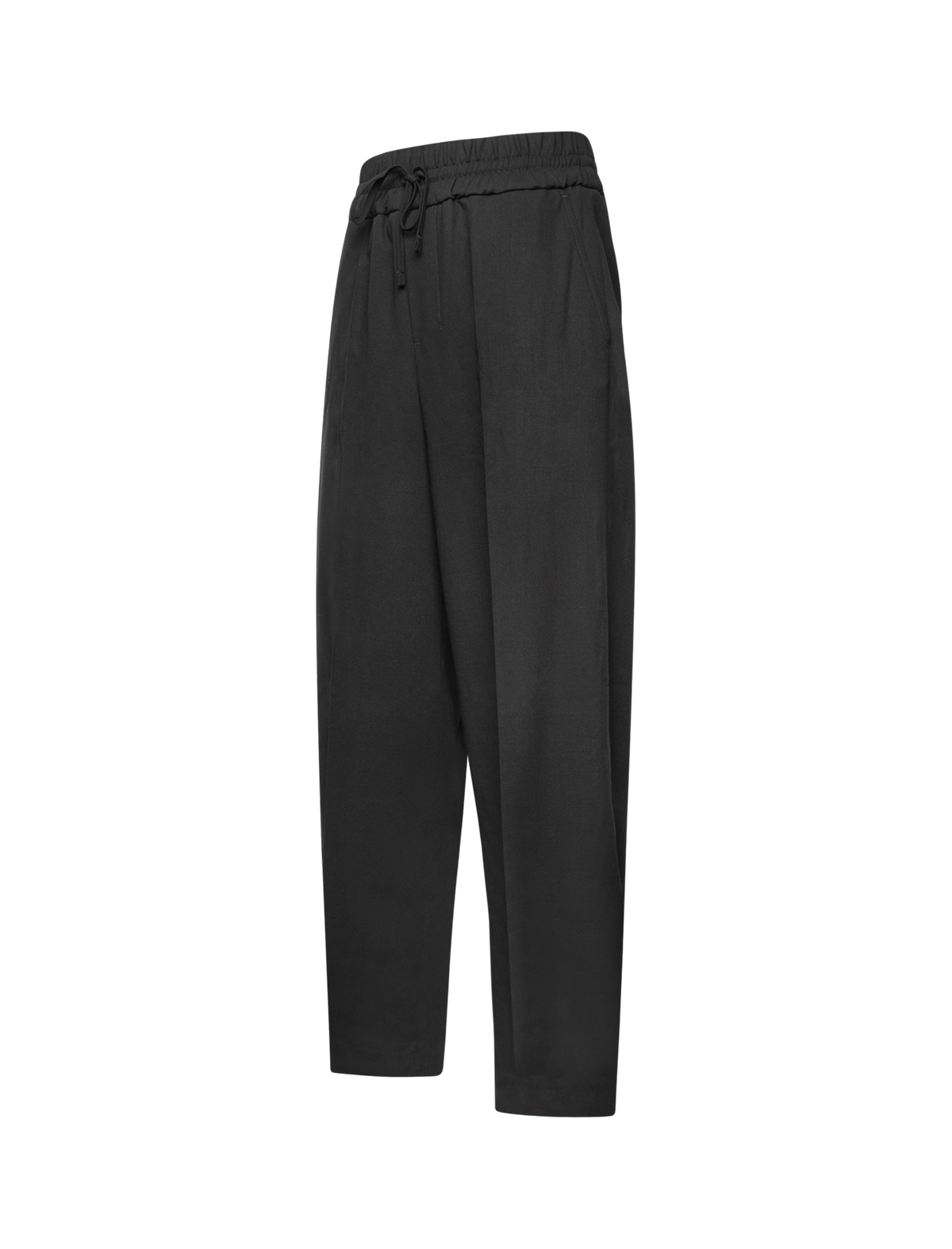 Wool elasticated waist trouser