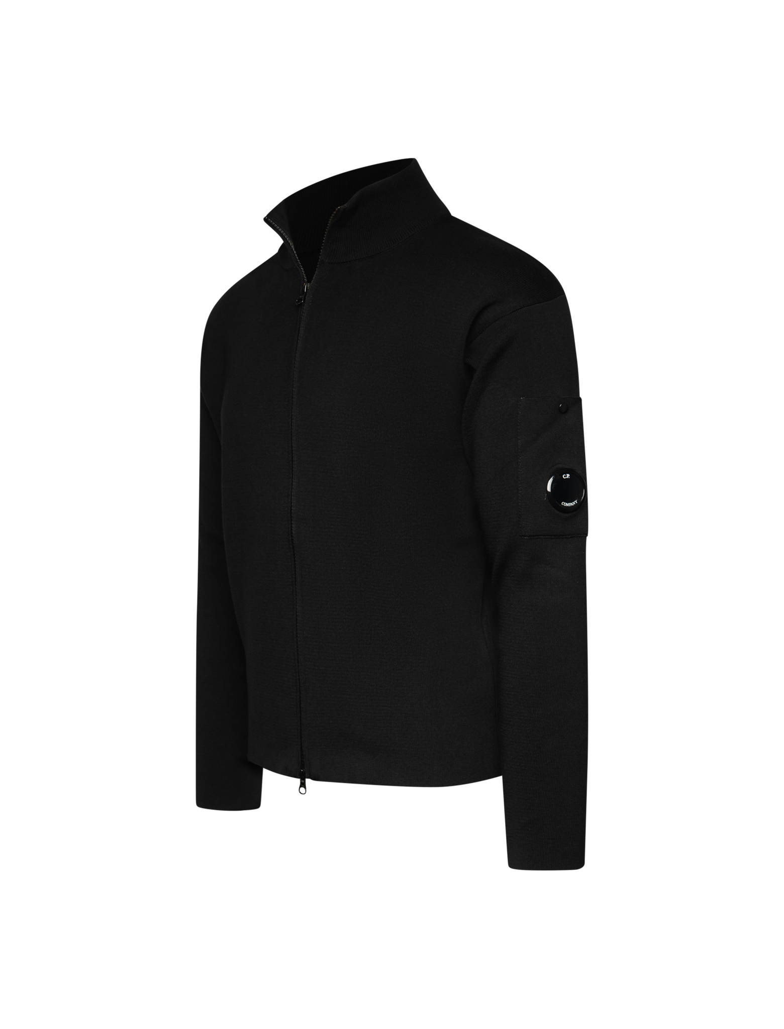 Zipped stretch knitwear