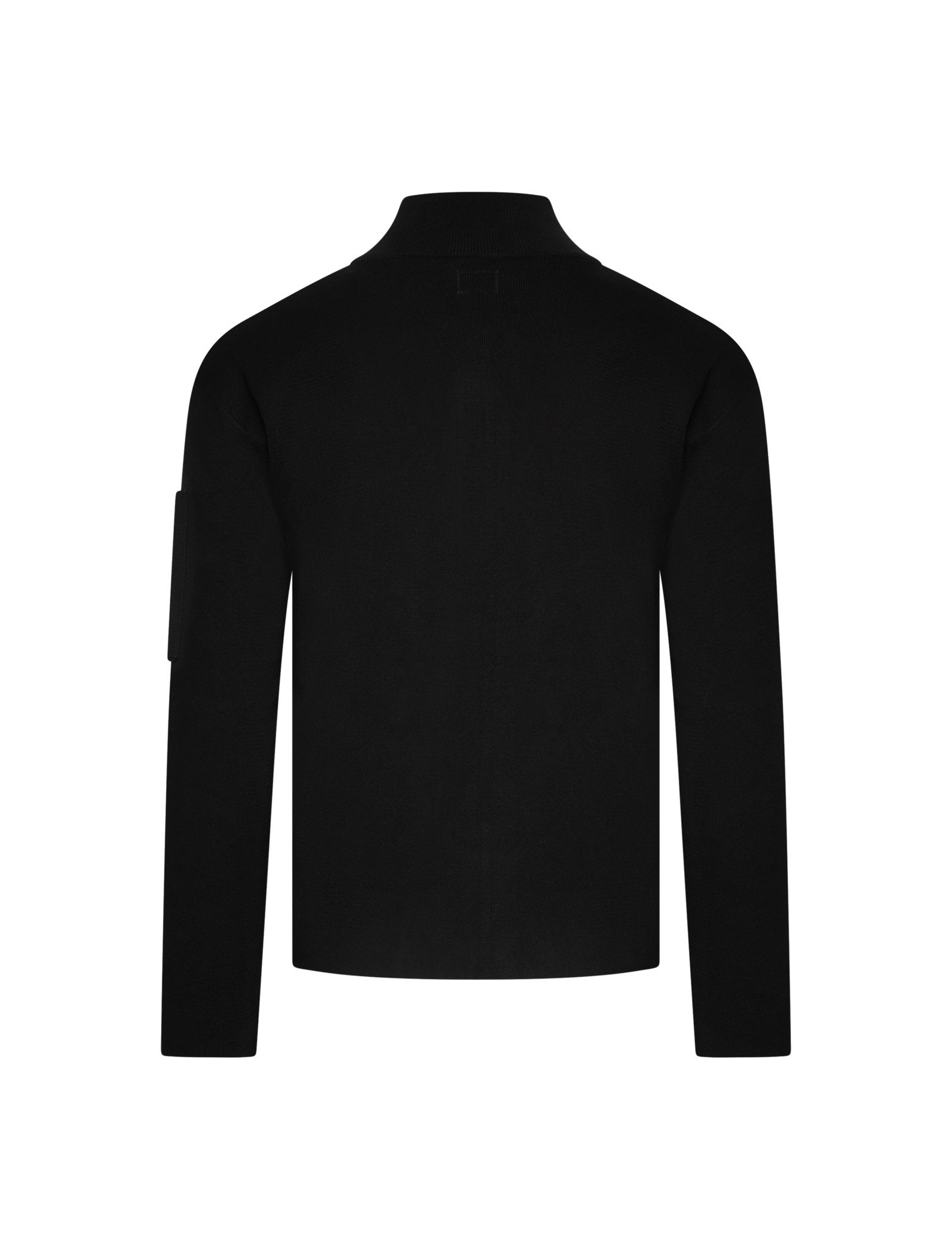 Zipped stretch knitwear