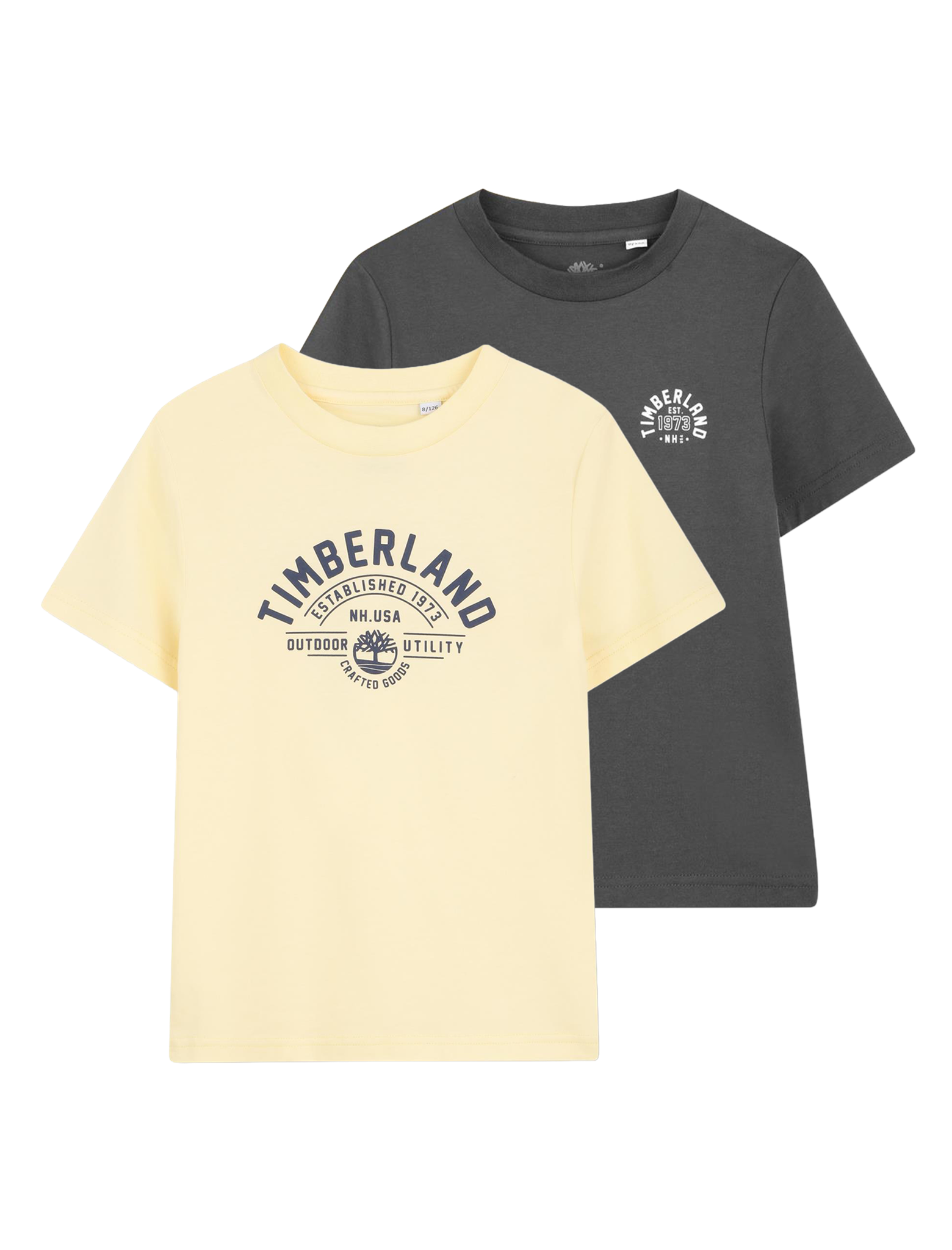 2-pack logo print t-shirts