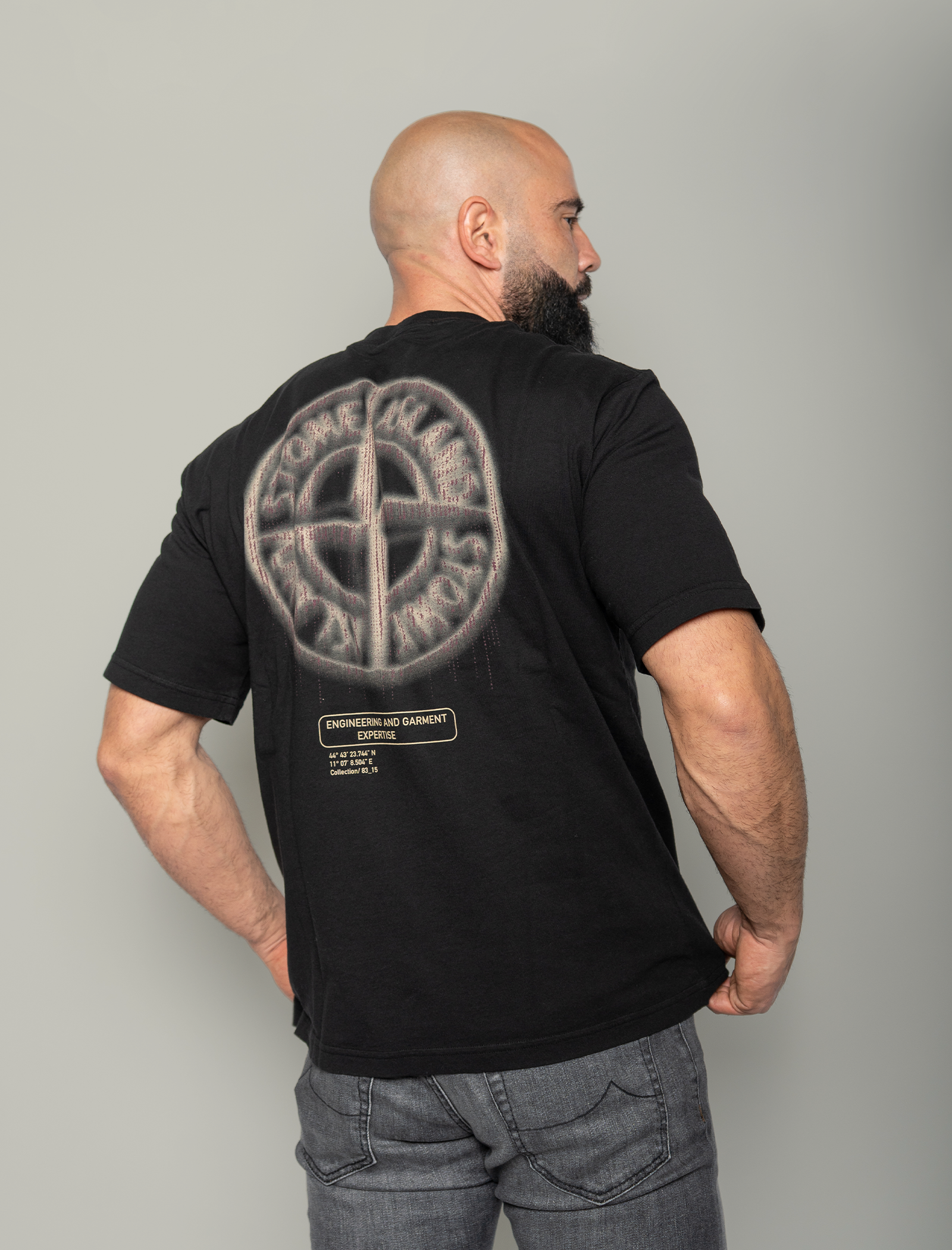 Logo Bleeding Numbers t-shirt