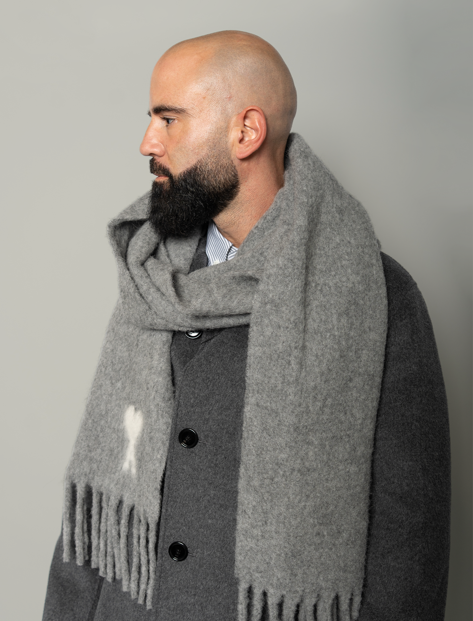 Double-face cashmere coat