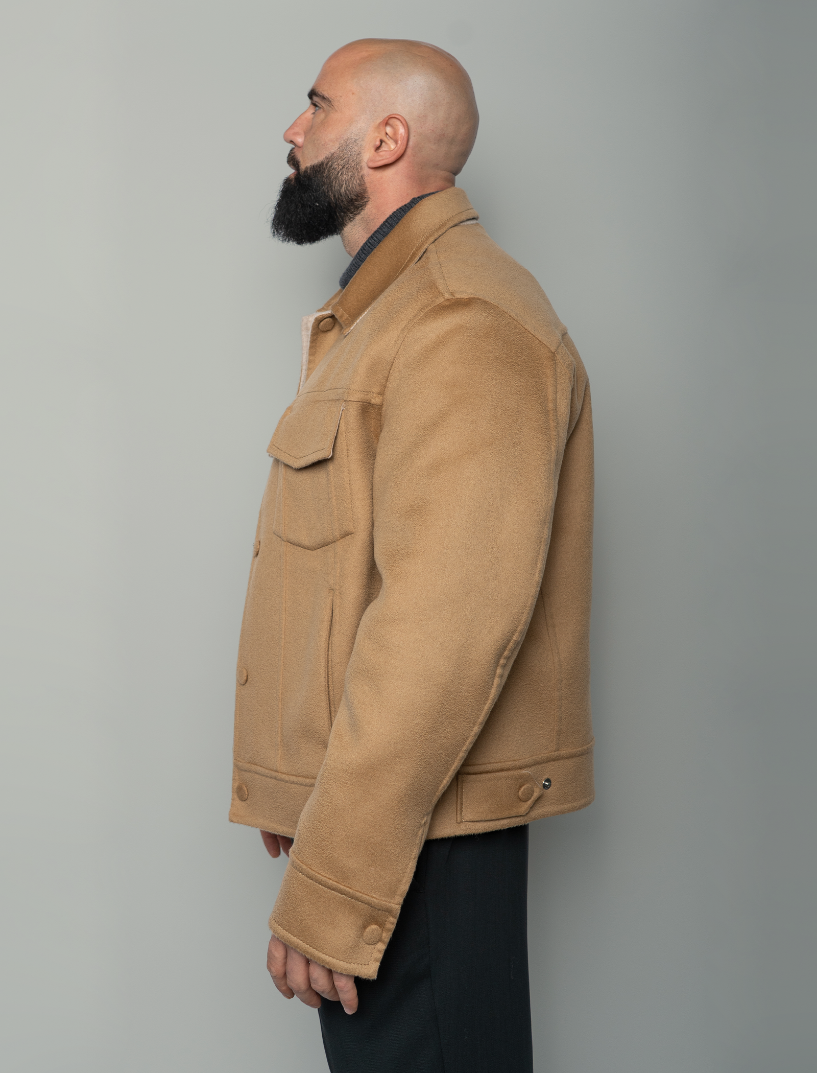 Double-faced Trucker jacket