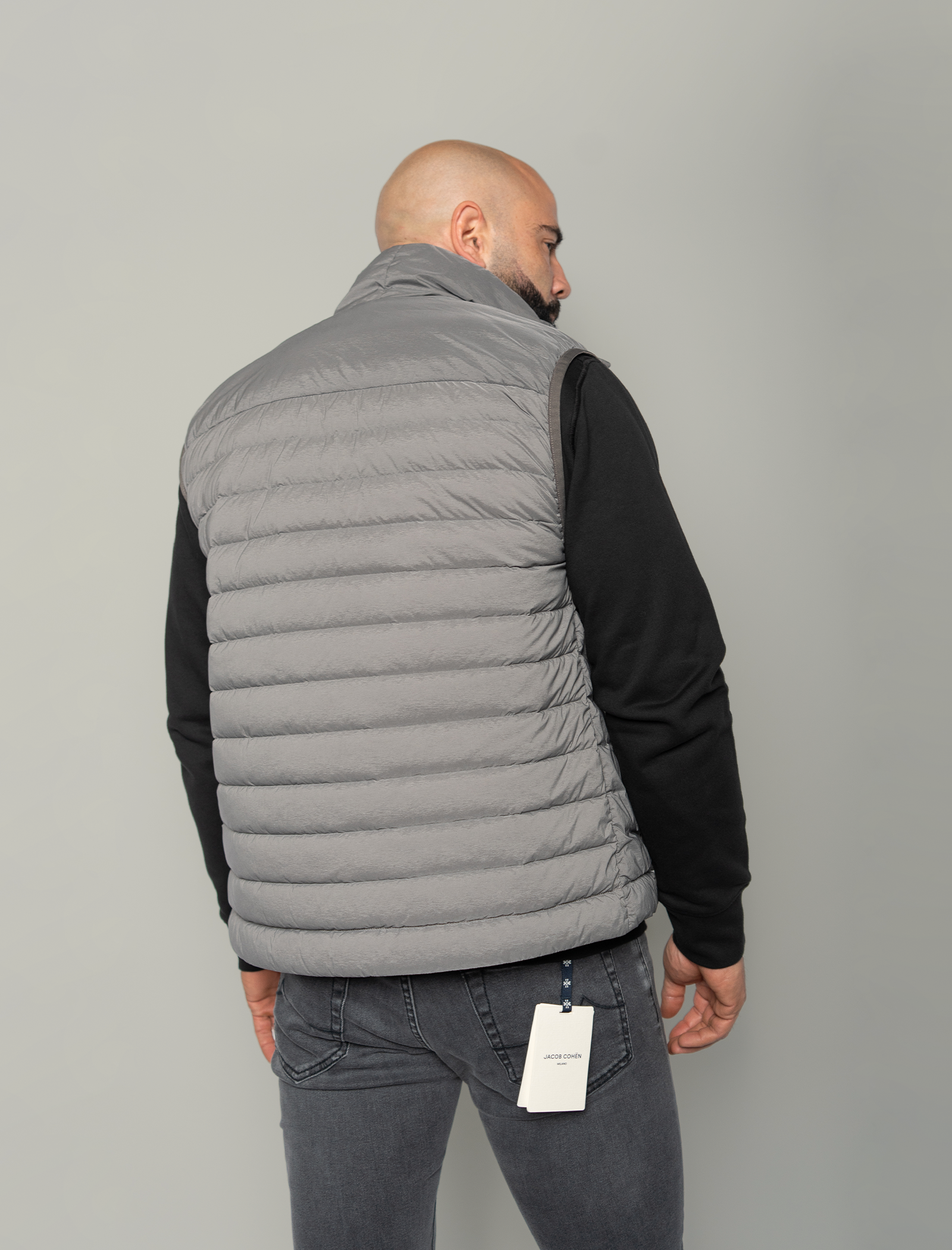 Tunnel down-tc bodywarmer