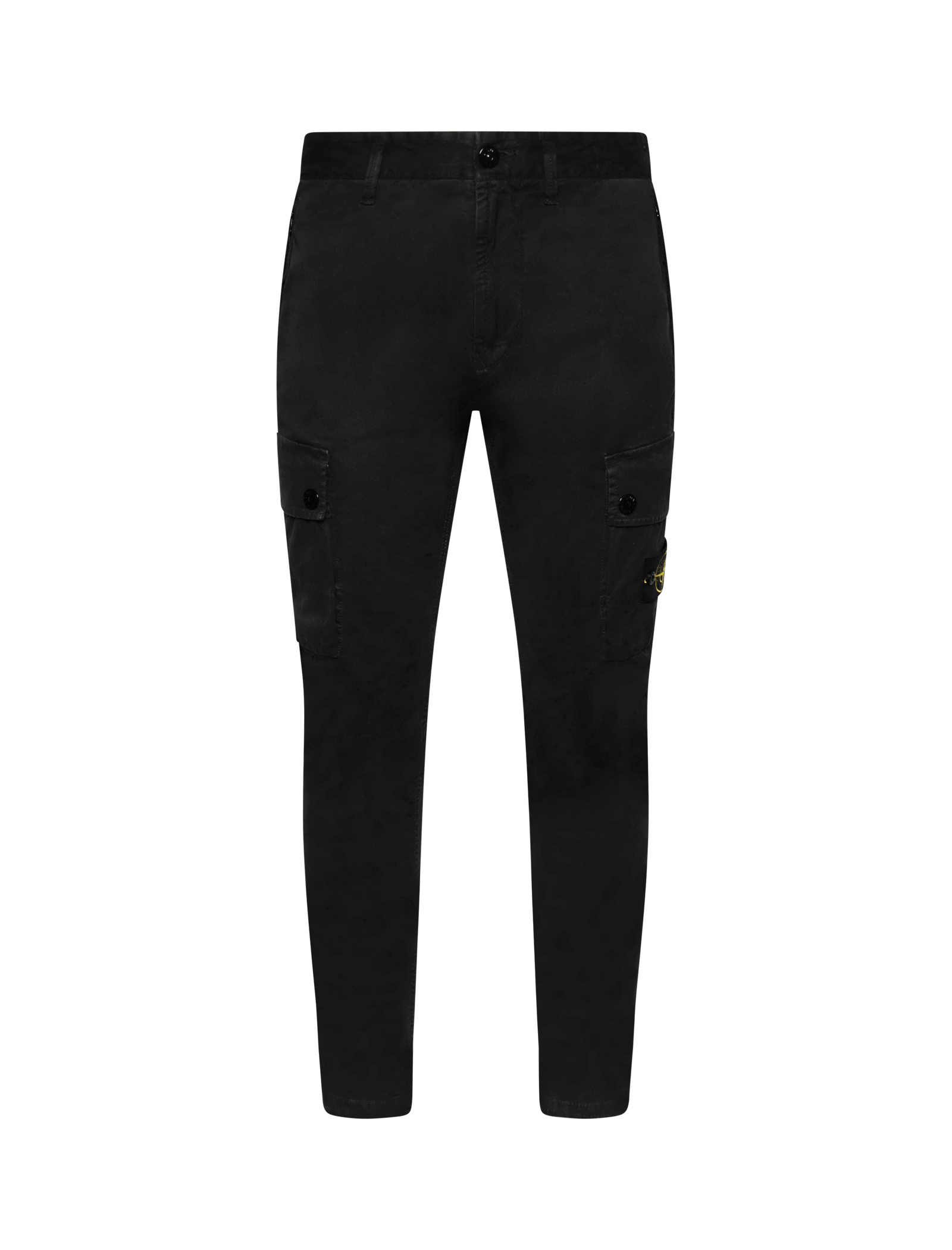 Twill slim-fit cargo trousers