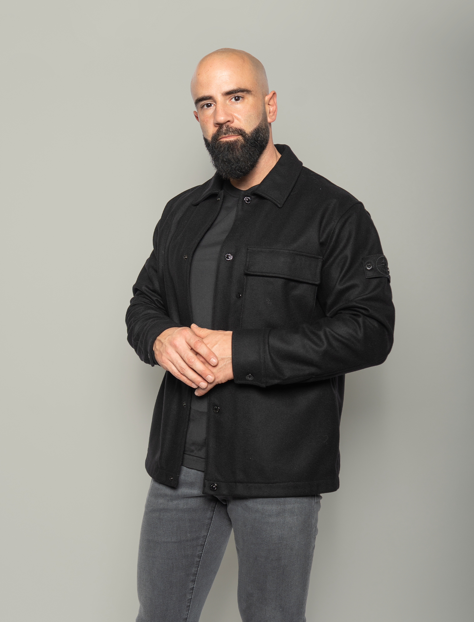 Ghost buttoned overshirt