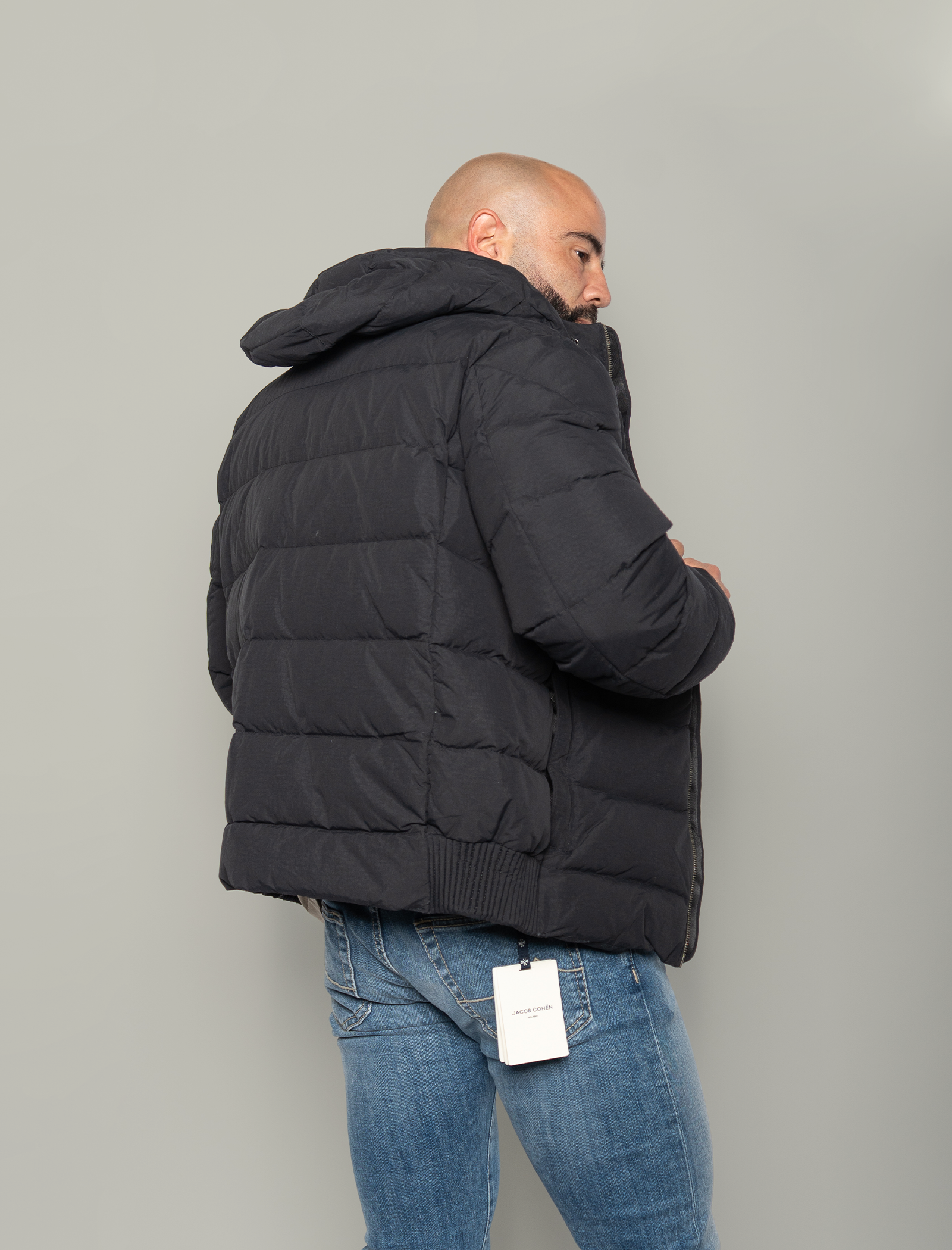 Cassian hooded down jacket
