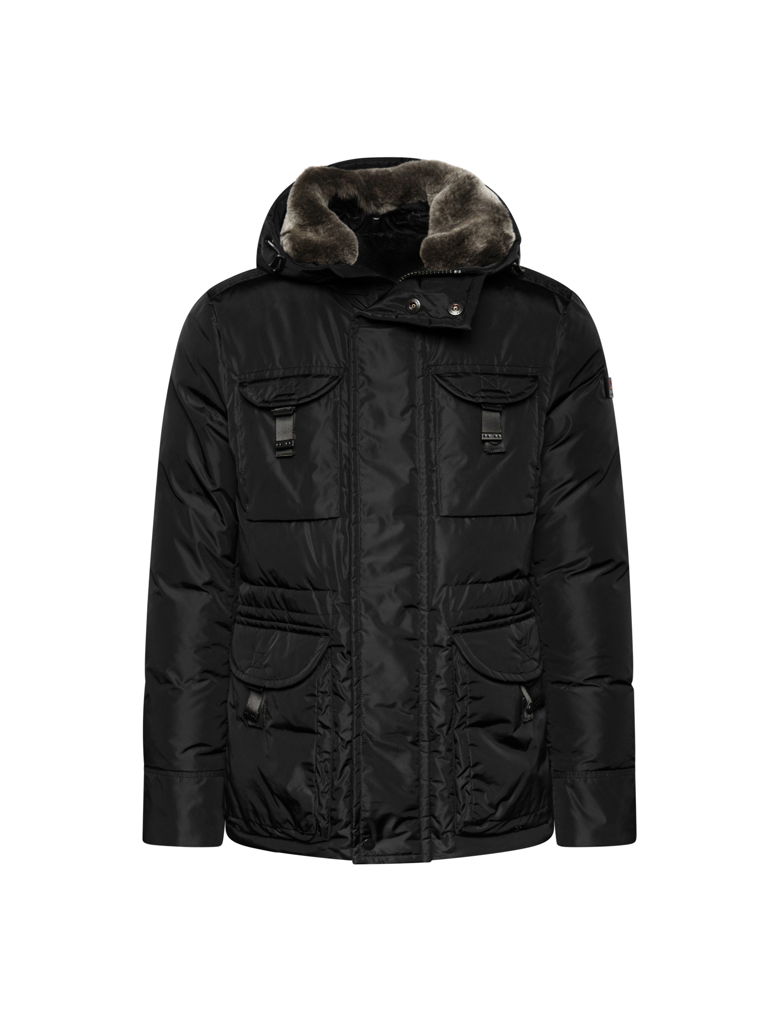 Aiptek nylon chine fur jacket