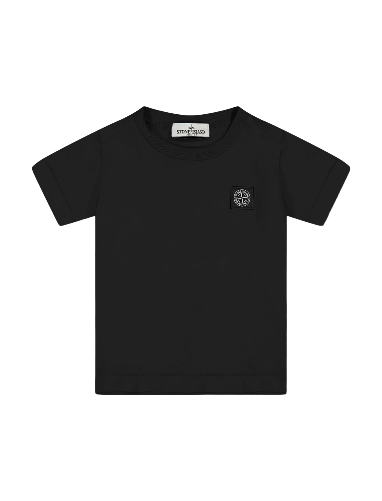 Basic slim-fit patch t-shirt
