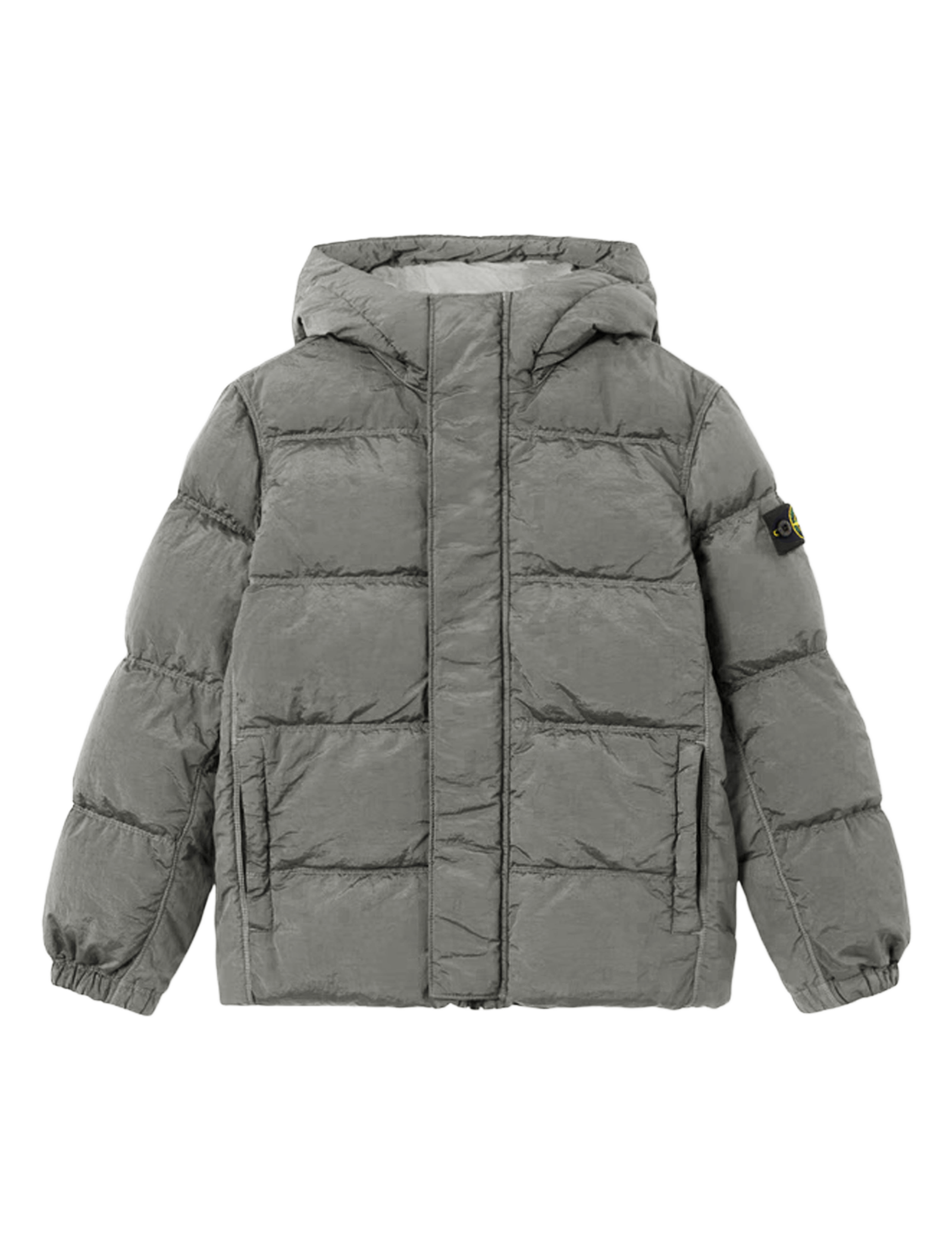 Nylon Econyl parka down jacket