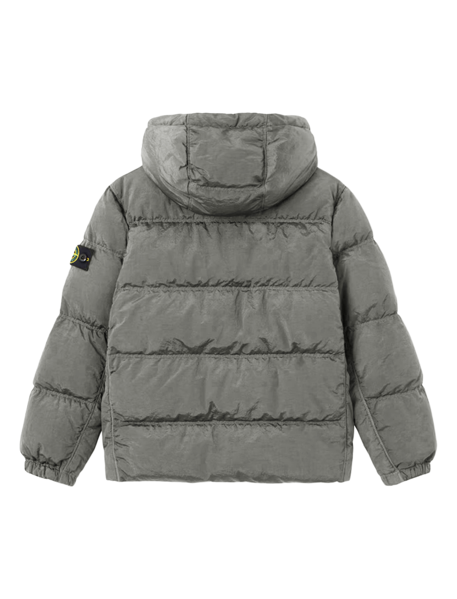 Nylon Econyl parka down jacket