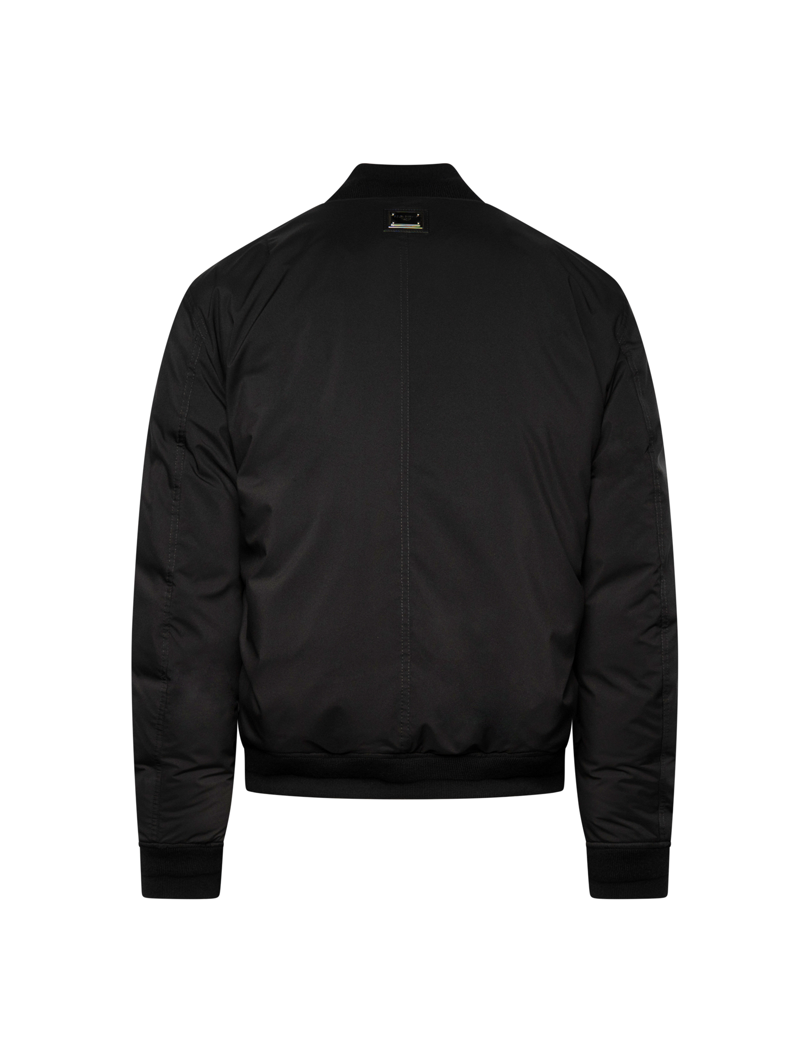 Padded satin jacket