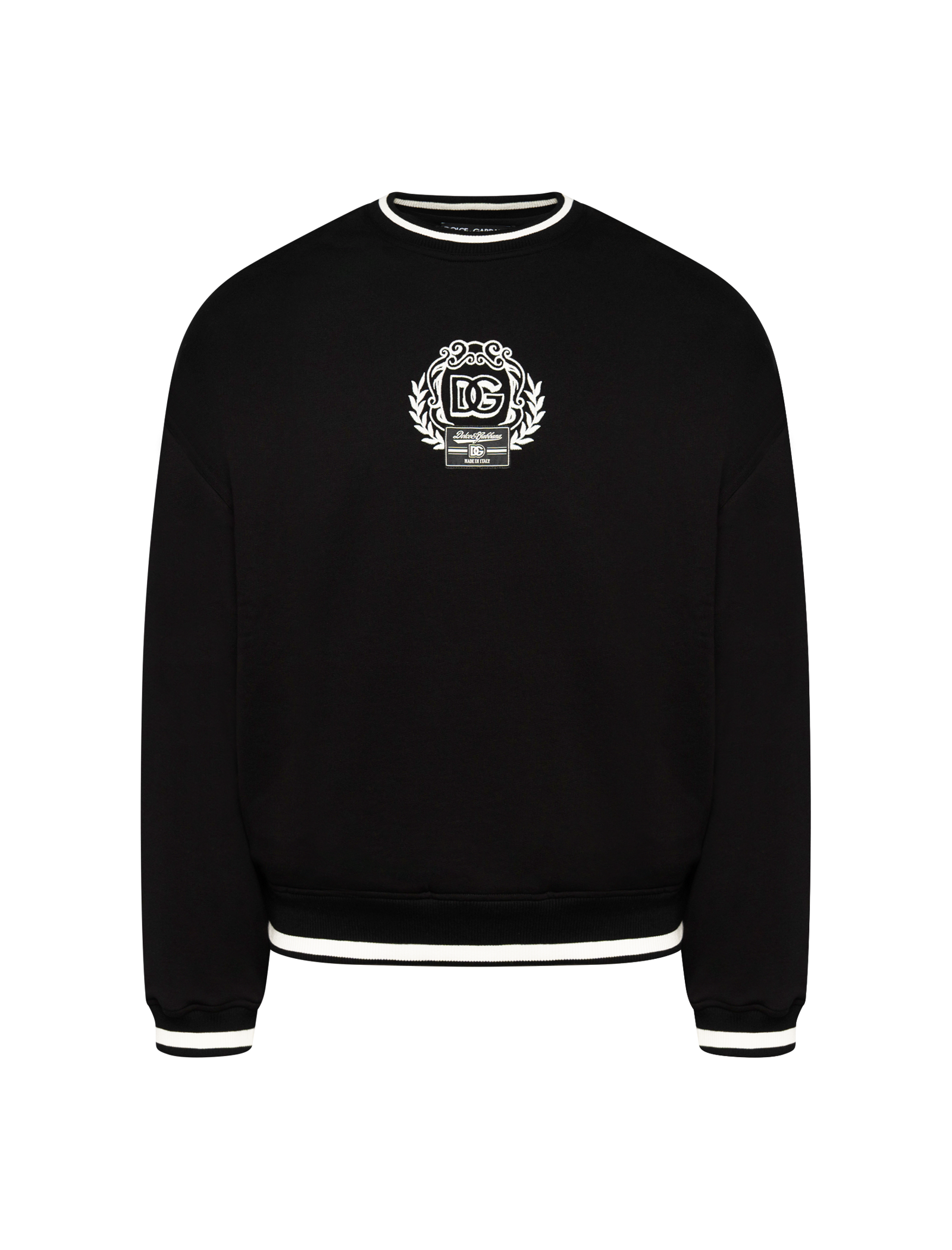 Embroidered logo sweatshirt
