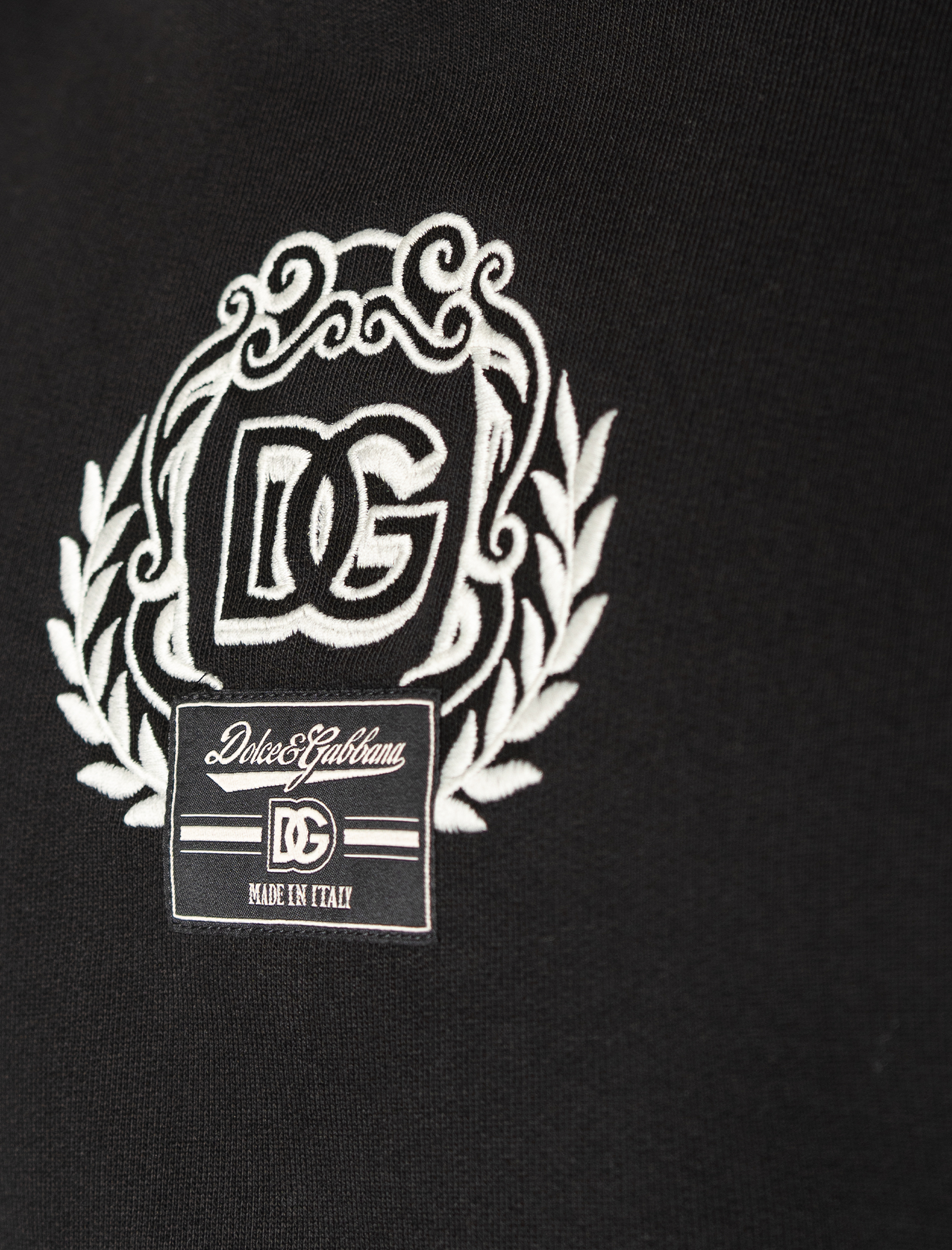 Embroidered logo sweatshirt