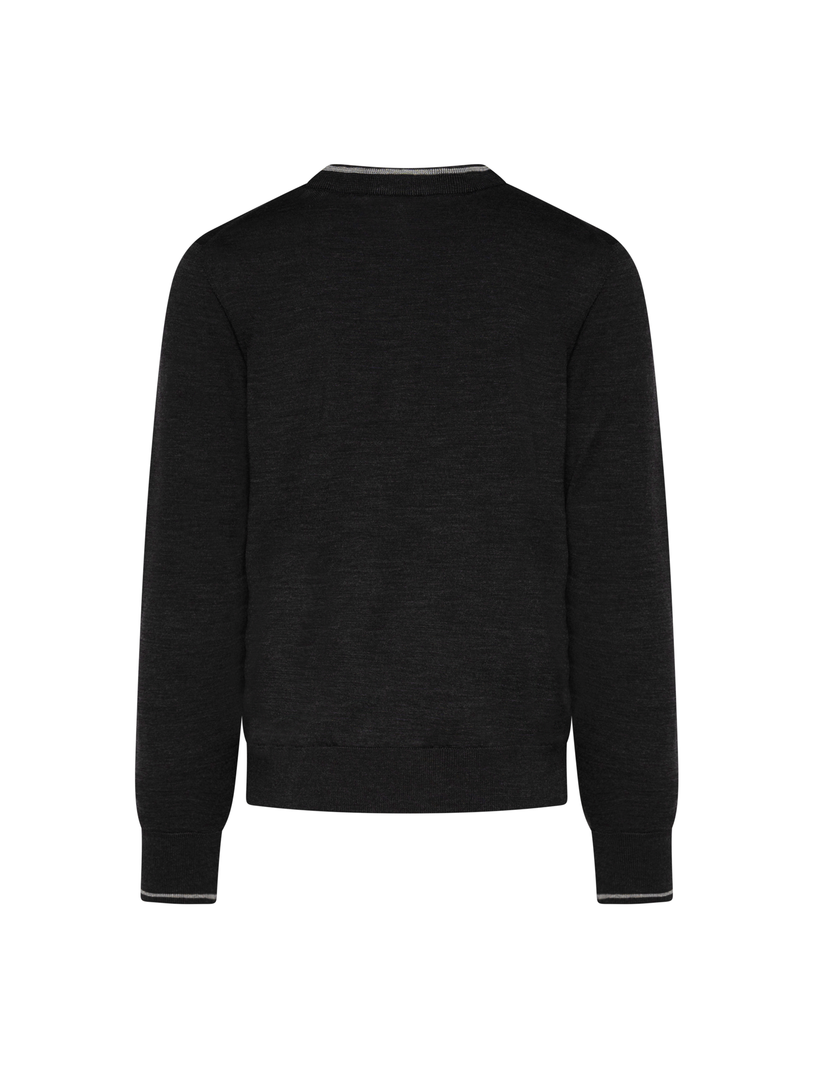 Crewneck logo knitted jumper
