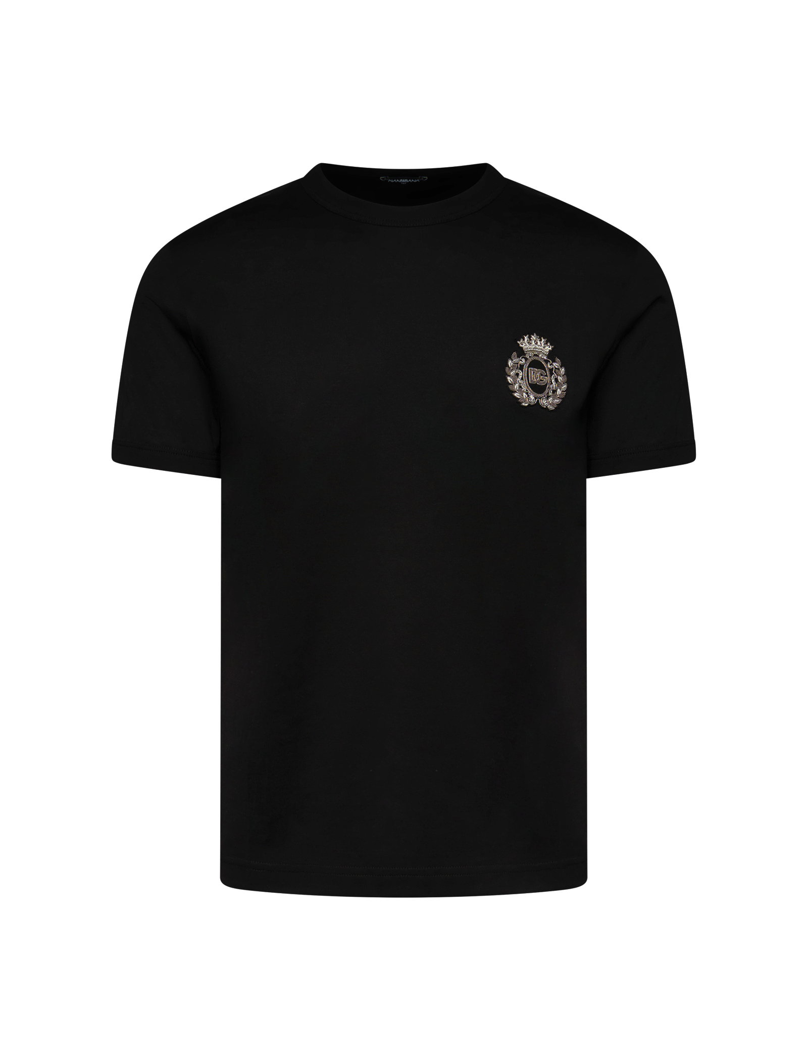 Heraldic patch cotton t-shirt