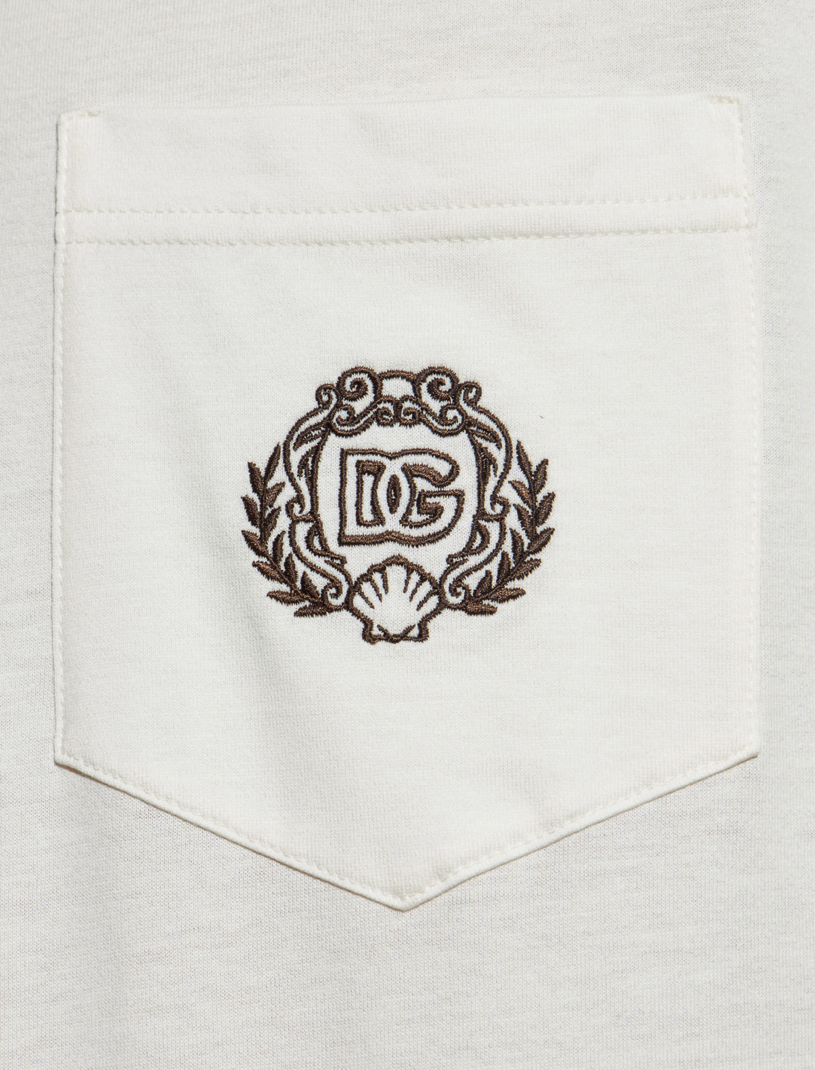 Embroidered jersey t-shirt