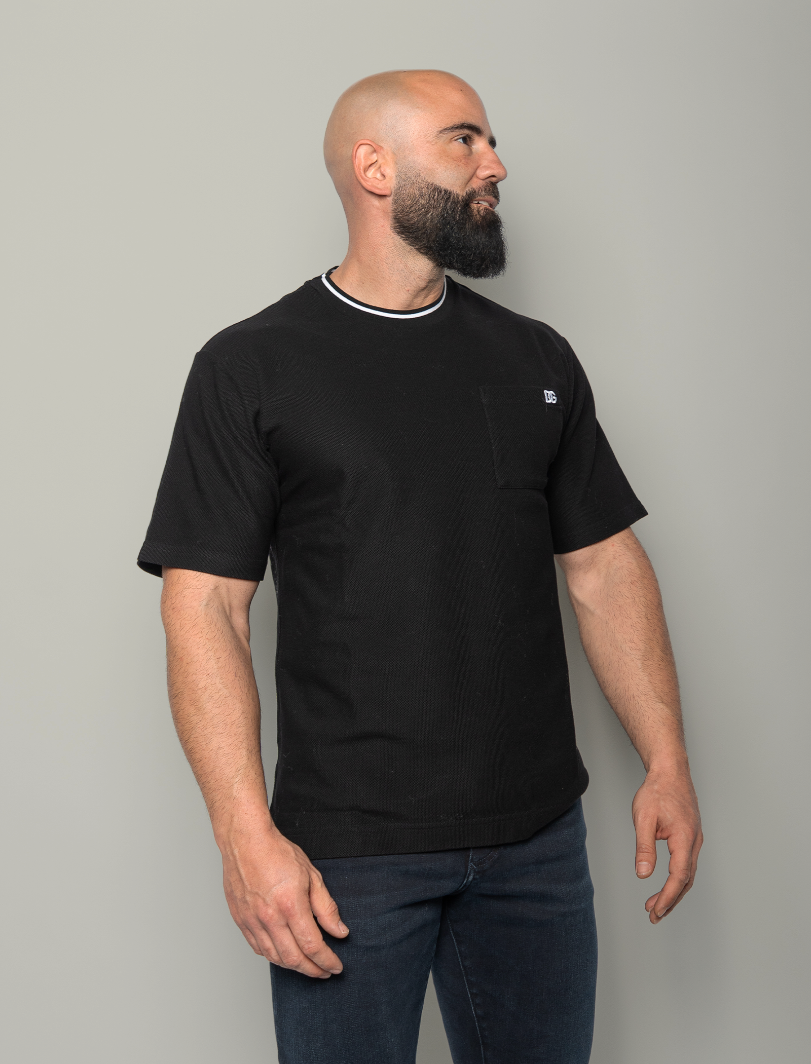 Logo cotton piqué t-shirt