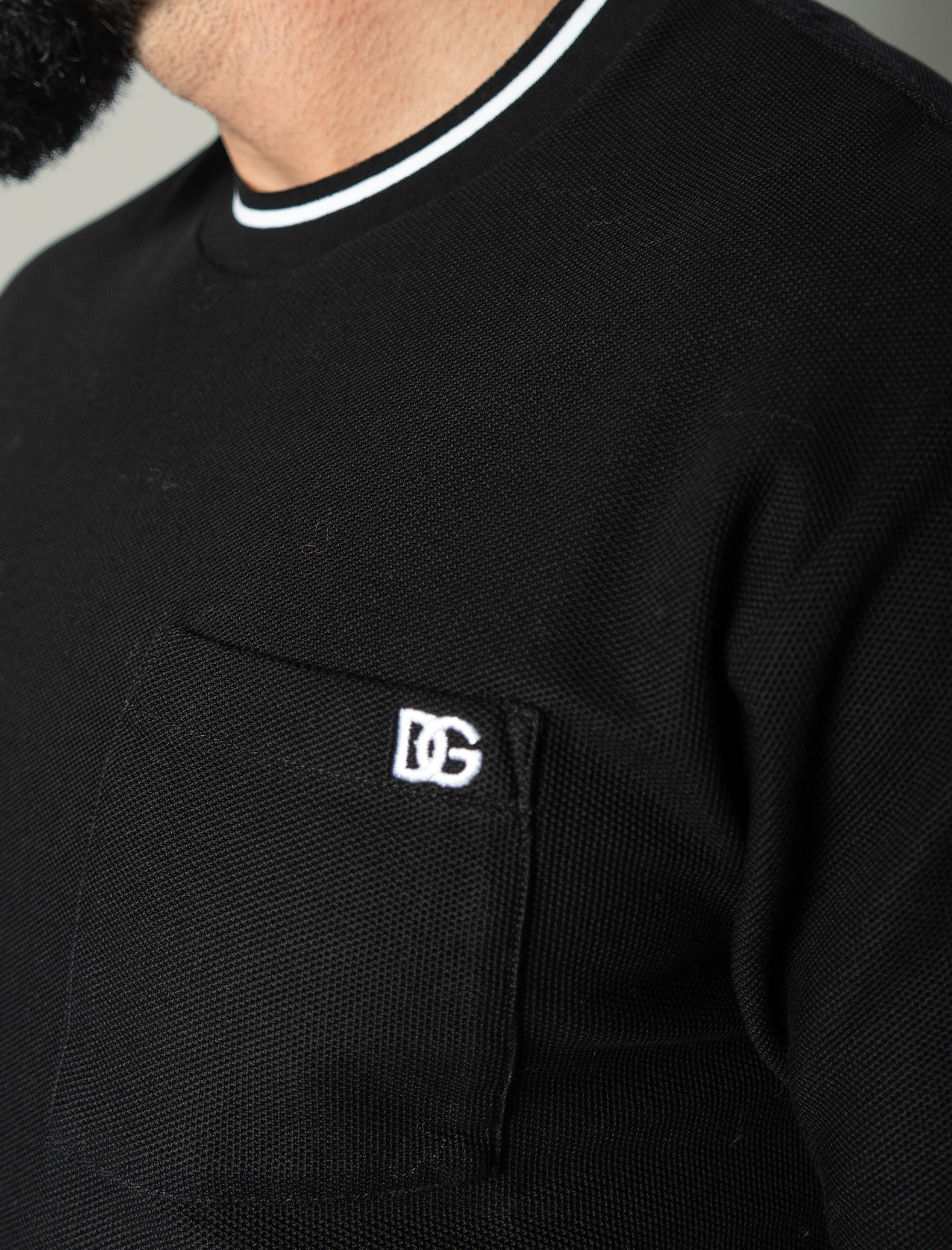 Logo cotton piqué t-shirt