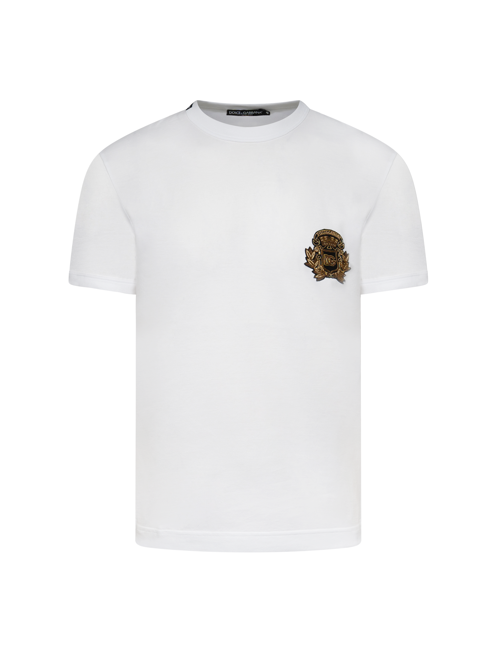 Heraldic patch cotton t-shirt