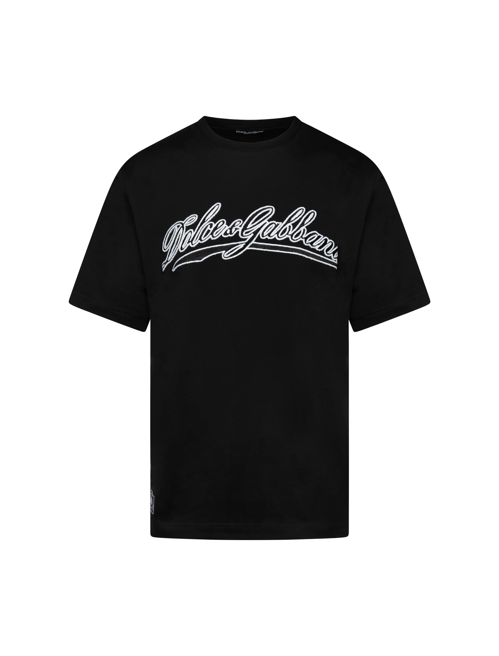Embroidered logo print t-shirt