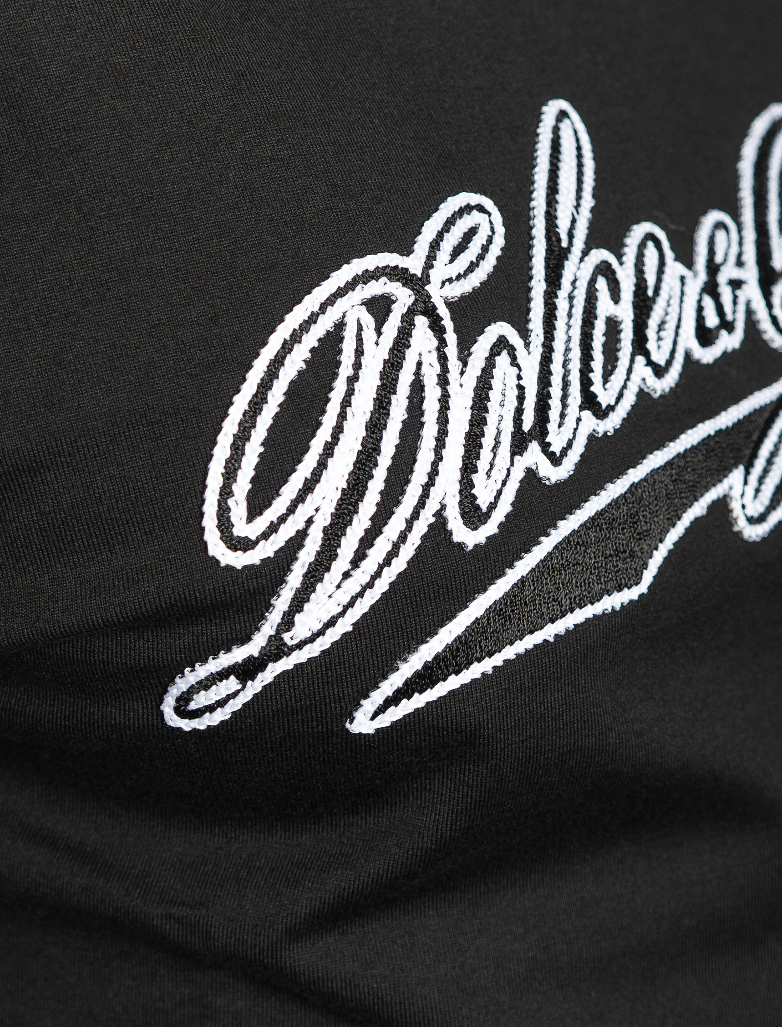 Embroidered logo print t-shirt