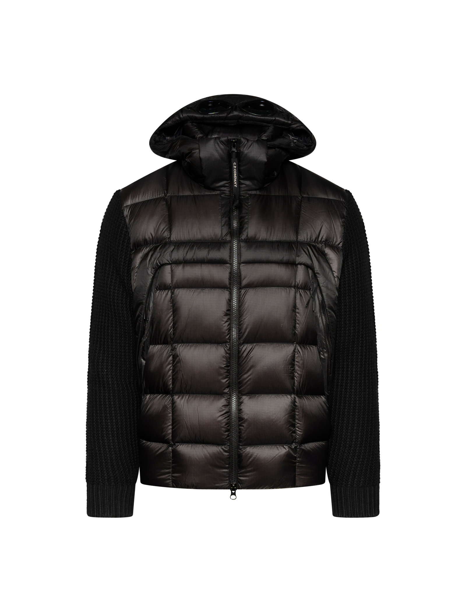 Merino knitted down jacket