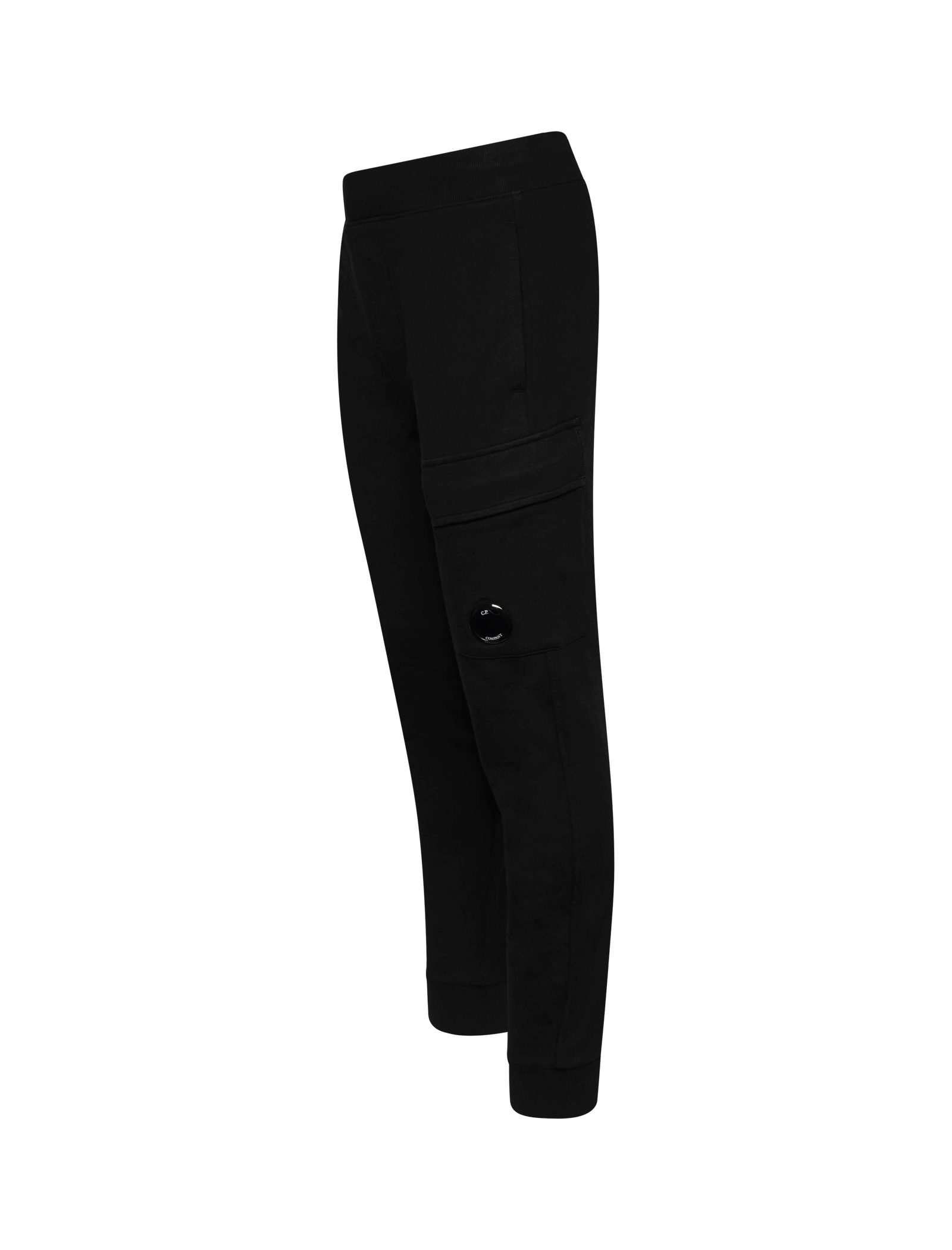 Diagonal fleece cargo trousers