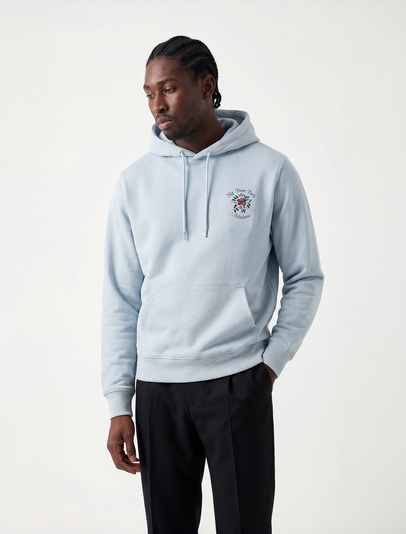 Der Hoodie-Slogan Rose