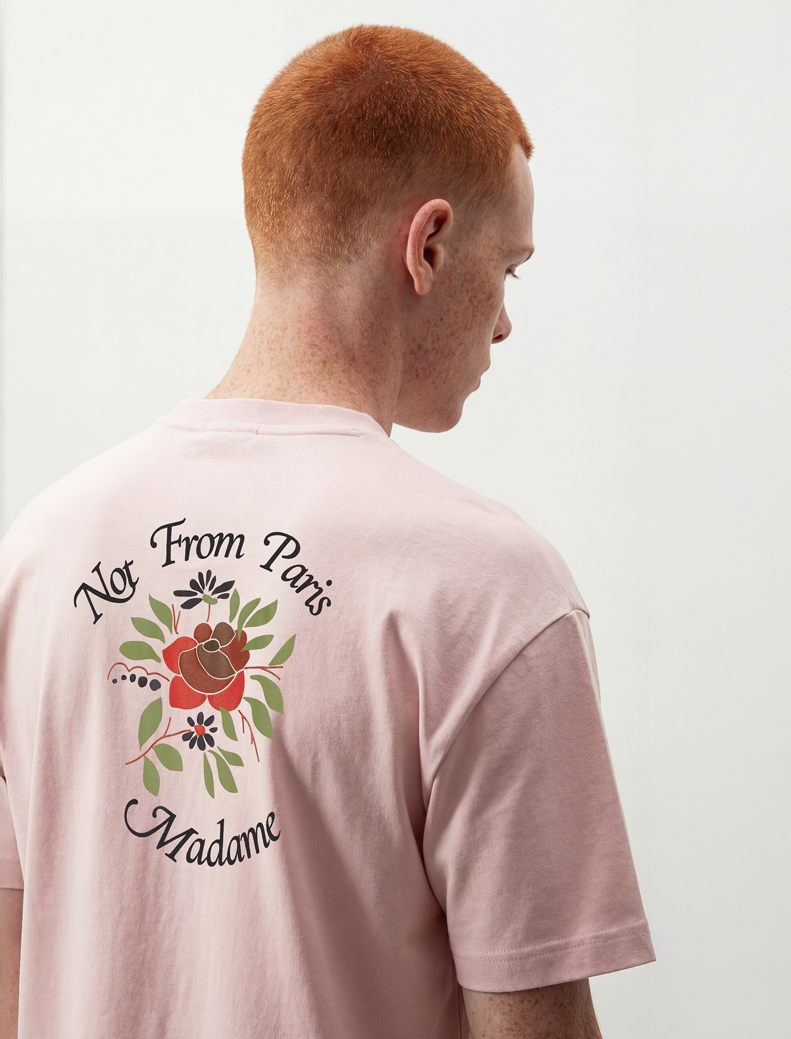 Der T-Shirt-Slogan Rose