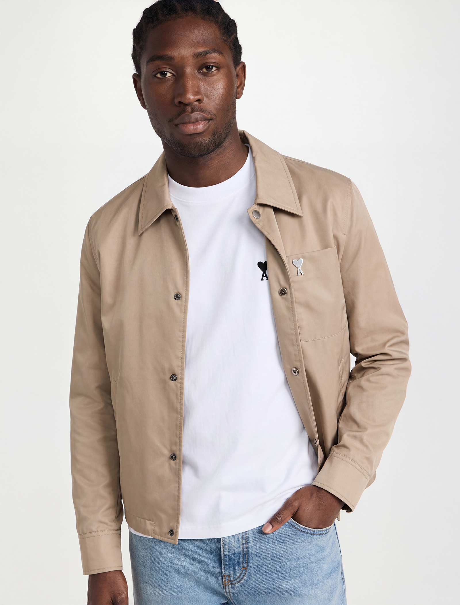 Ami de Coeur nylon jacket