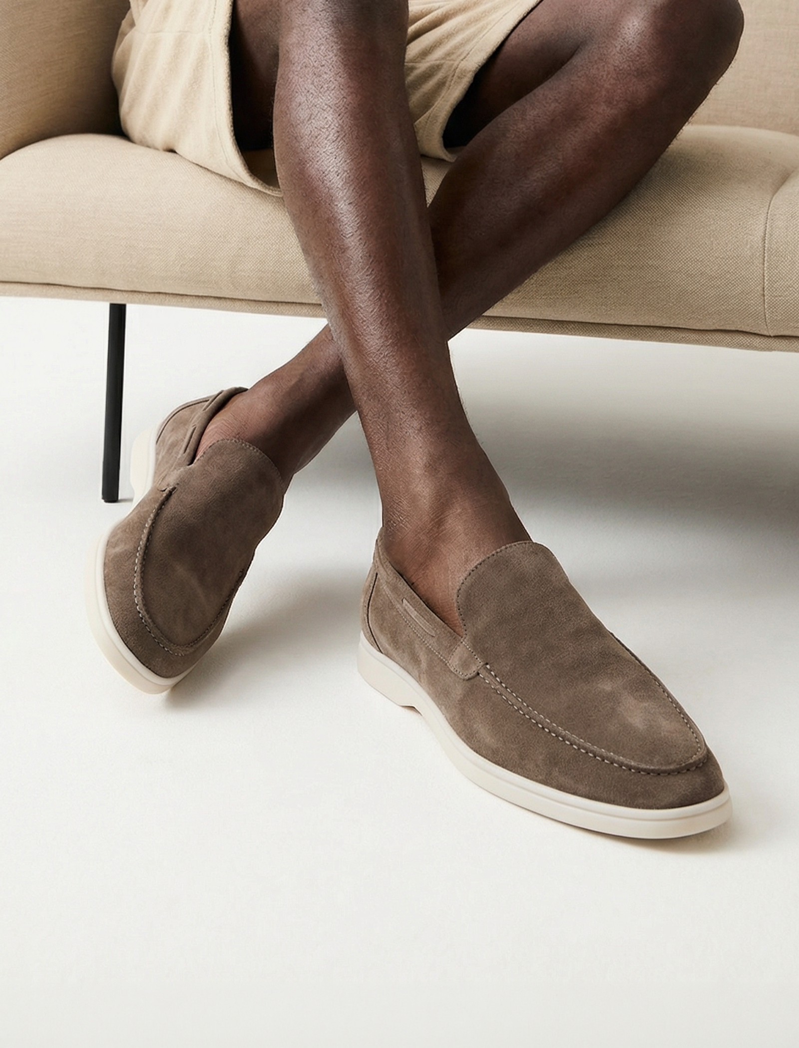 Softey® Suède Yacht loafers