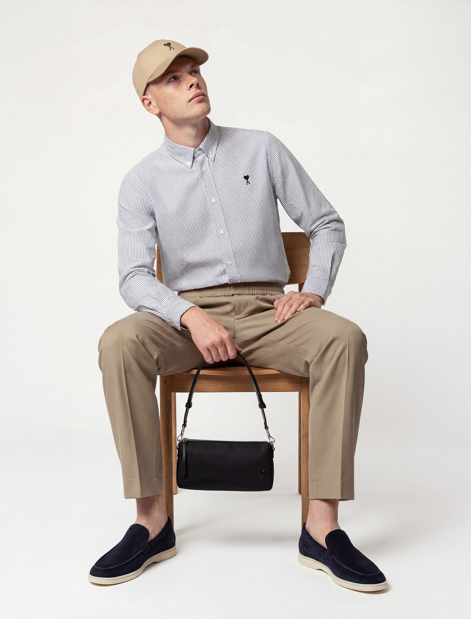 Elasticated waist trousers