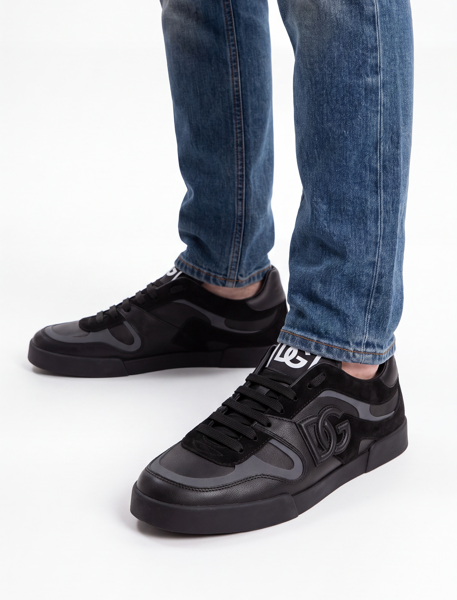 Portofino calfskin sneakers