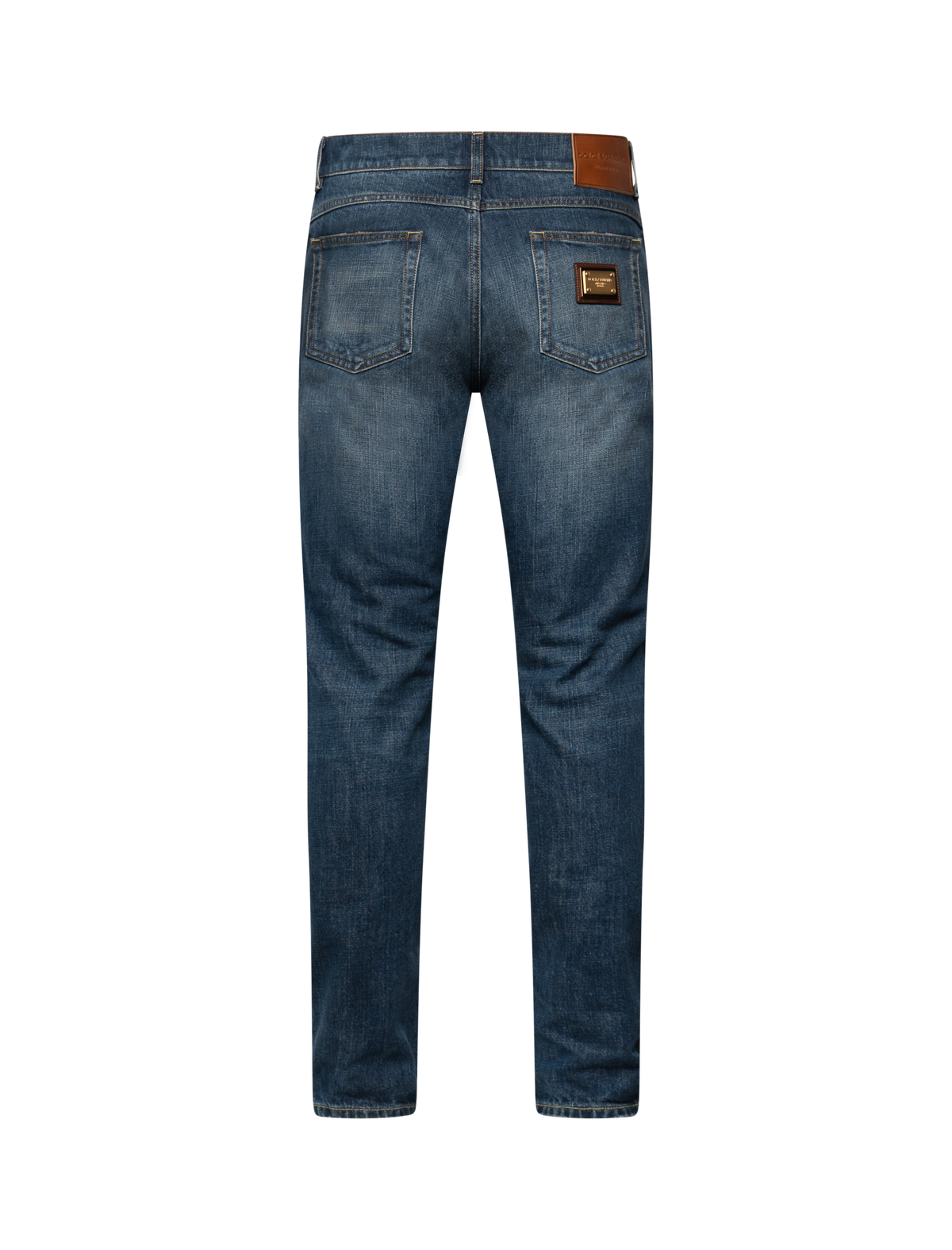 Slim fit plaque jeans