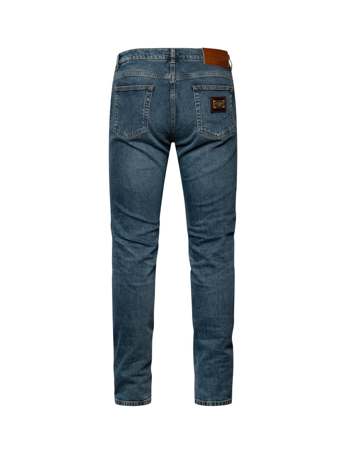 Regular fit plaque jeans