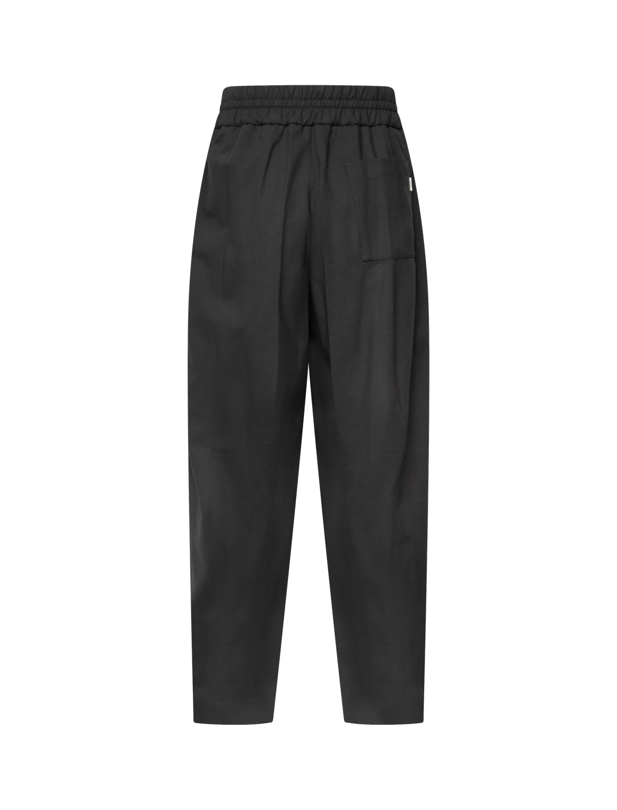 Wool elasticated waist trouser