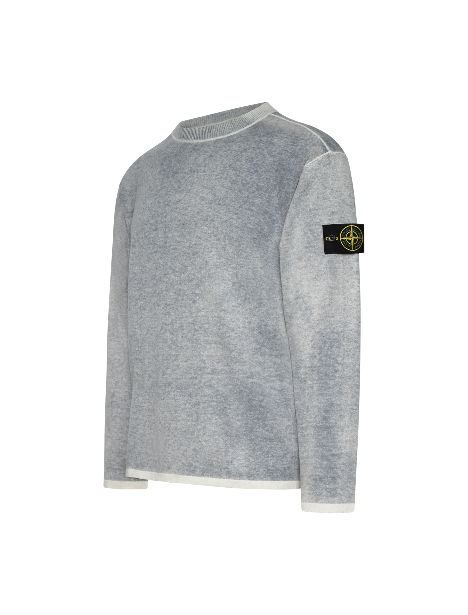 Airbrushed crewneck knitwear