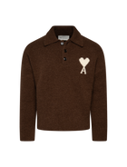 Alpaca ami knitted polo