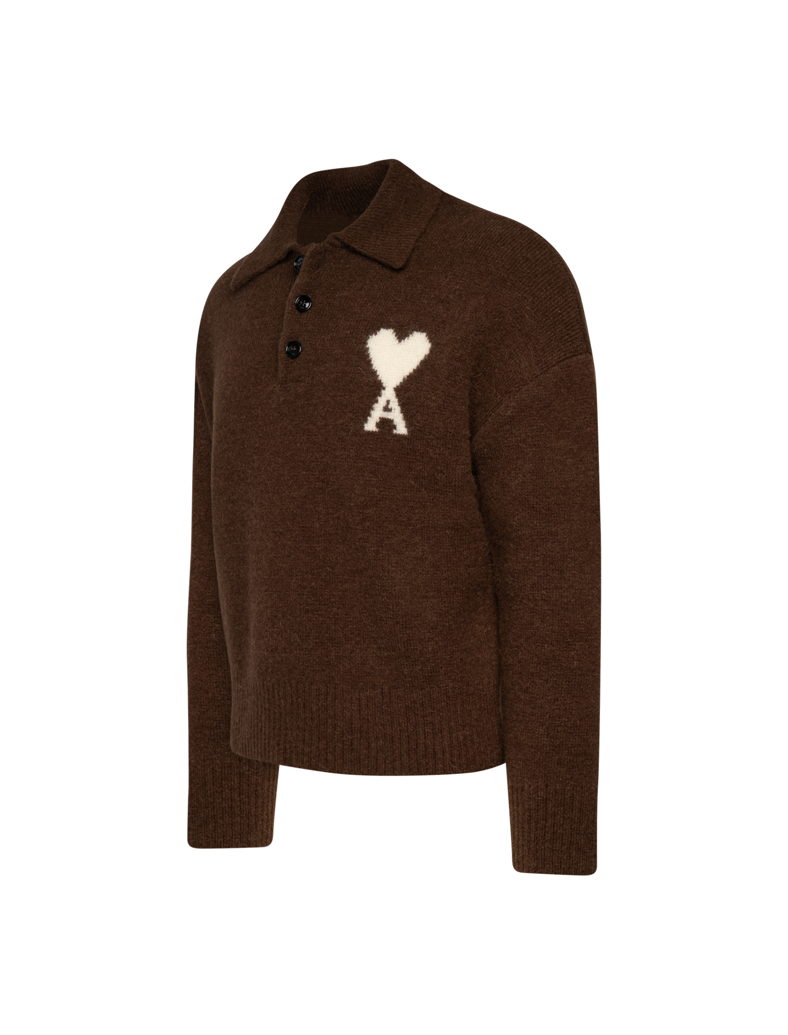 Alpaca ami knitted polo
