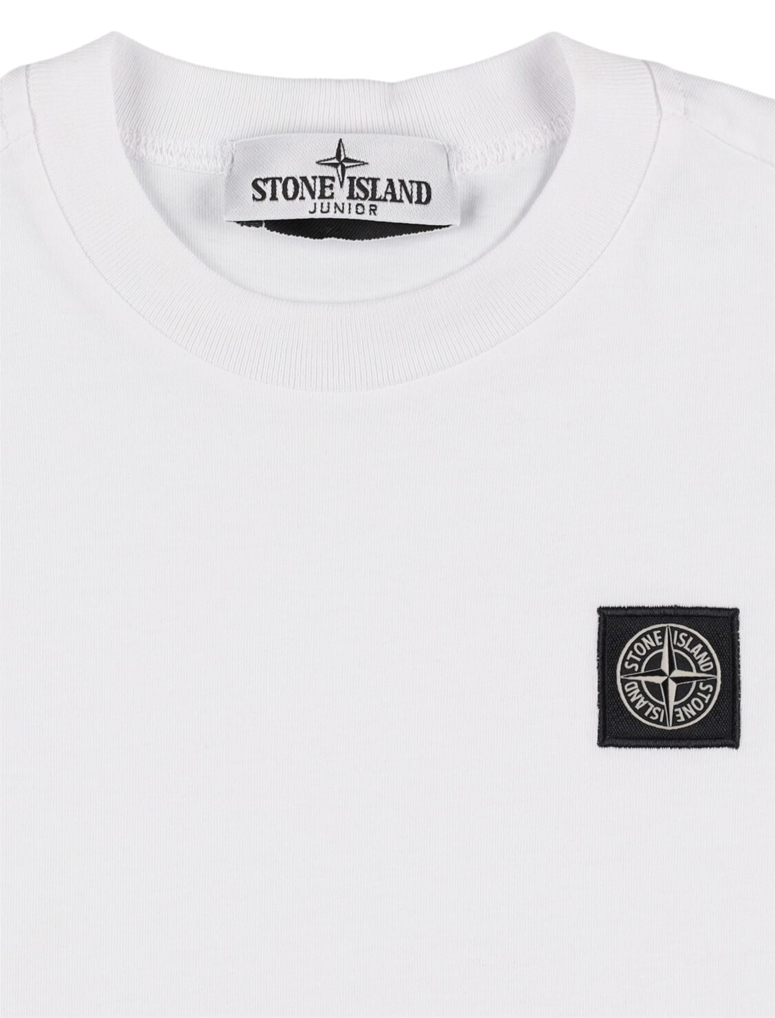 Basic slim-fit patch t-shirt