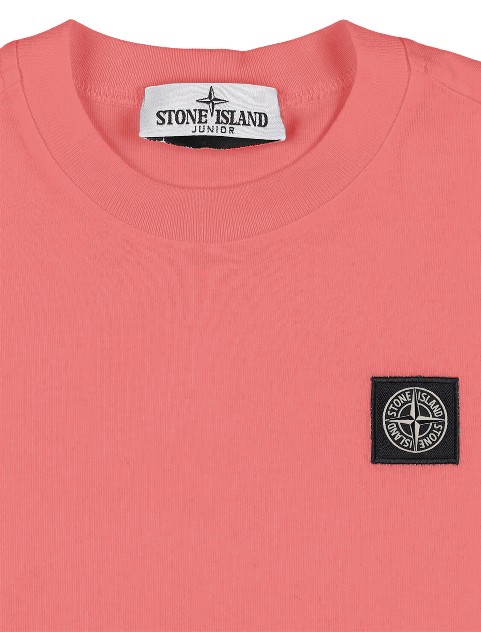 Basic slim-fit patch t-shirt