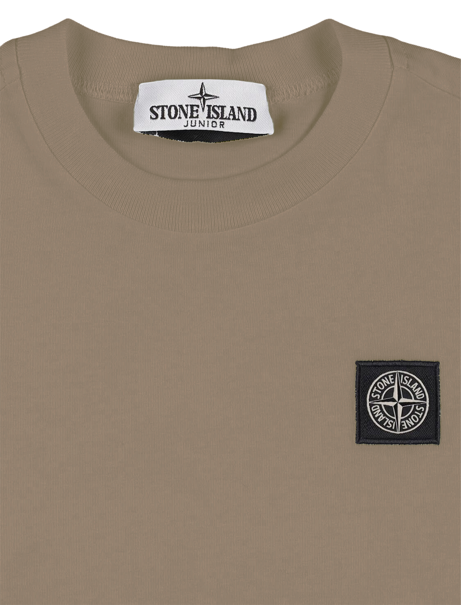 Basic slim-fit patch t-shirt