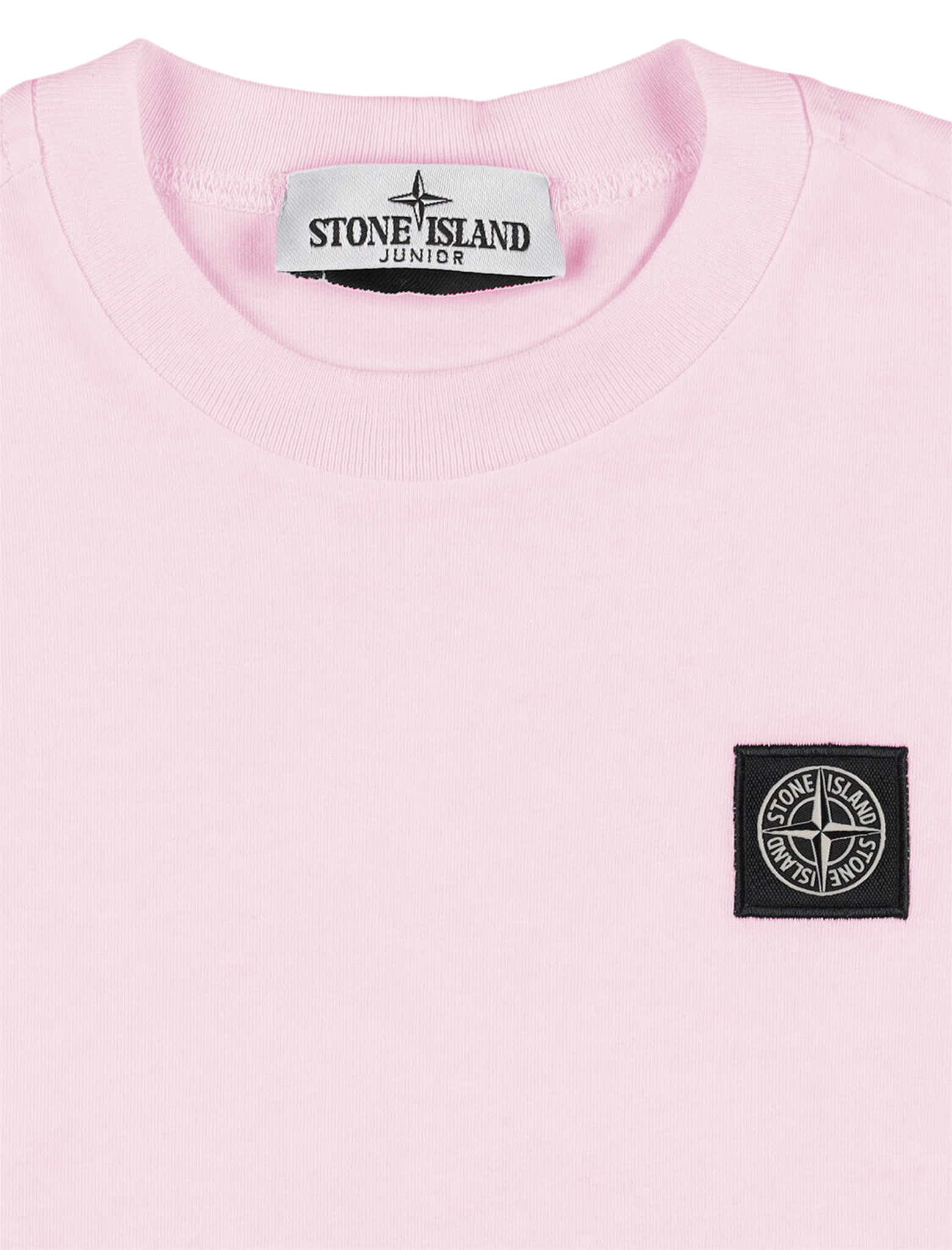 Basic slim-fit patch t-shirt