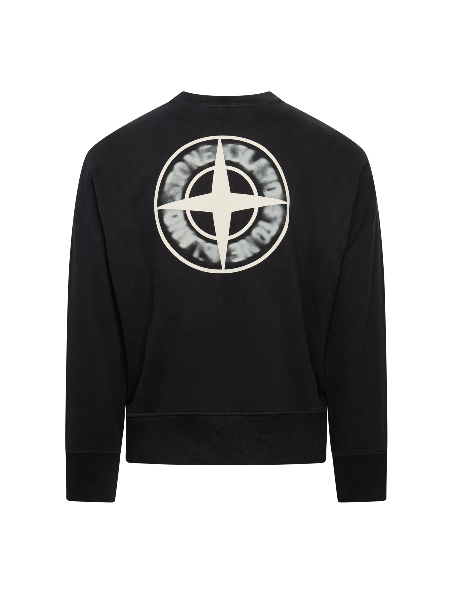 Blurred compass sweater