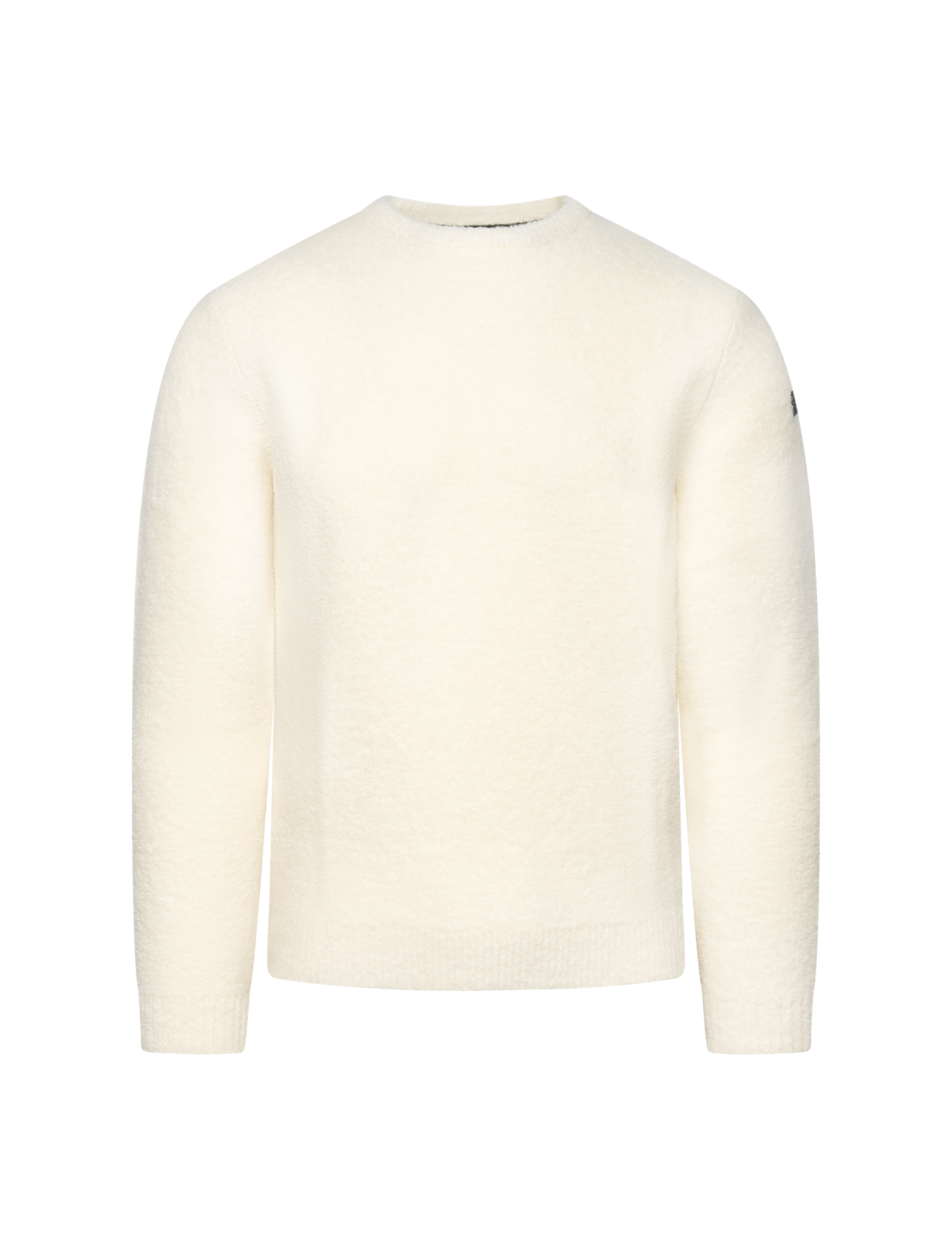 Bouclè crewneck knitwear