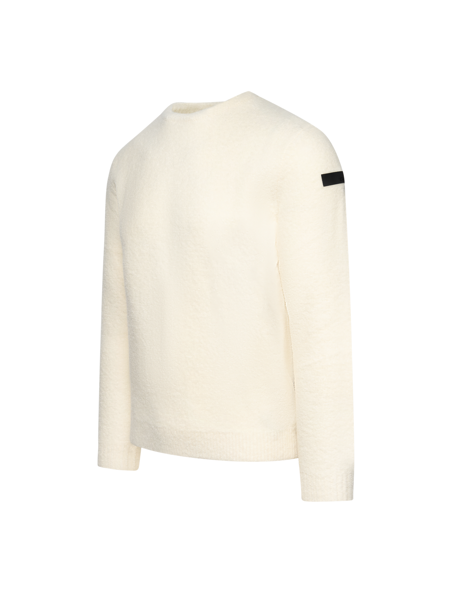 Bouclè crewneck knitwear