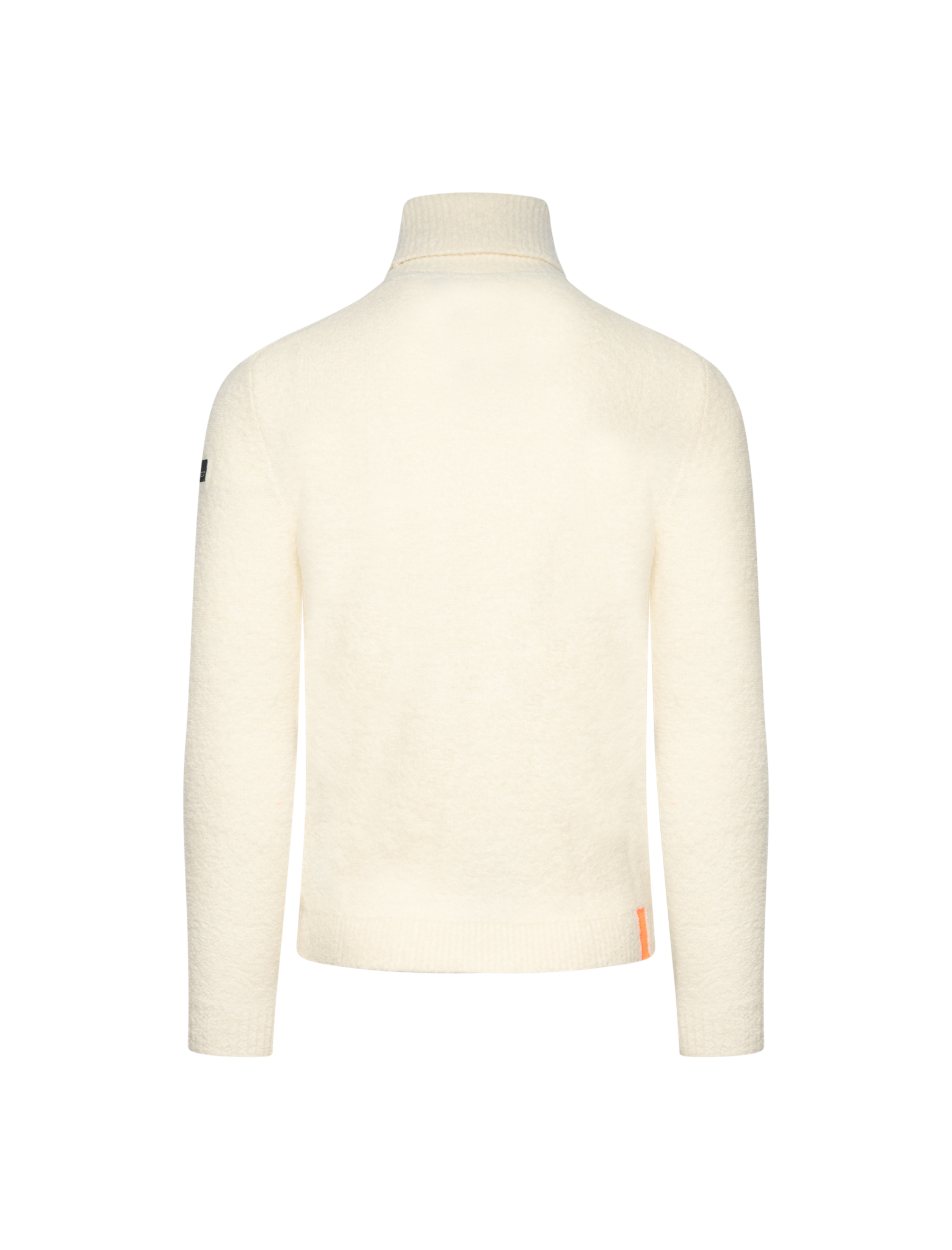 Bouclè high neck knitwear